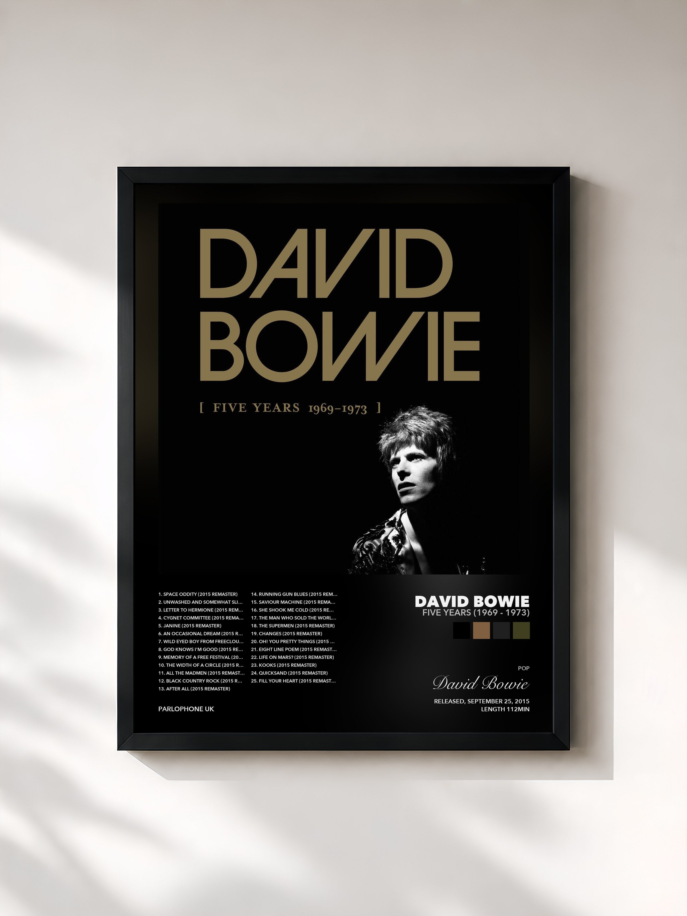 David Bowie – Five Years (1969 - 1973)