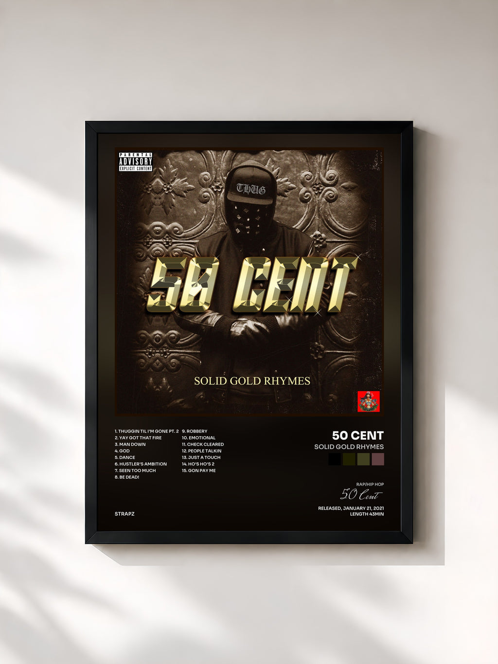 50 Cent · Solid Gold Rhymes