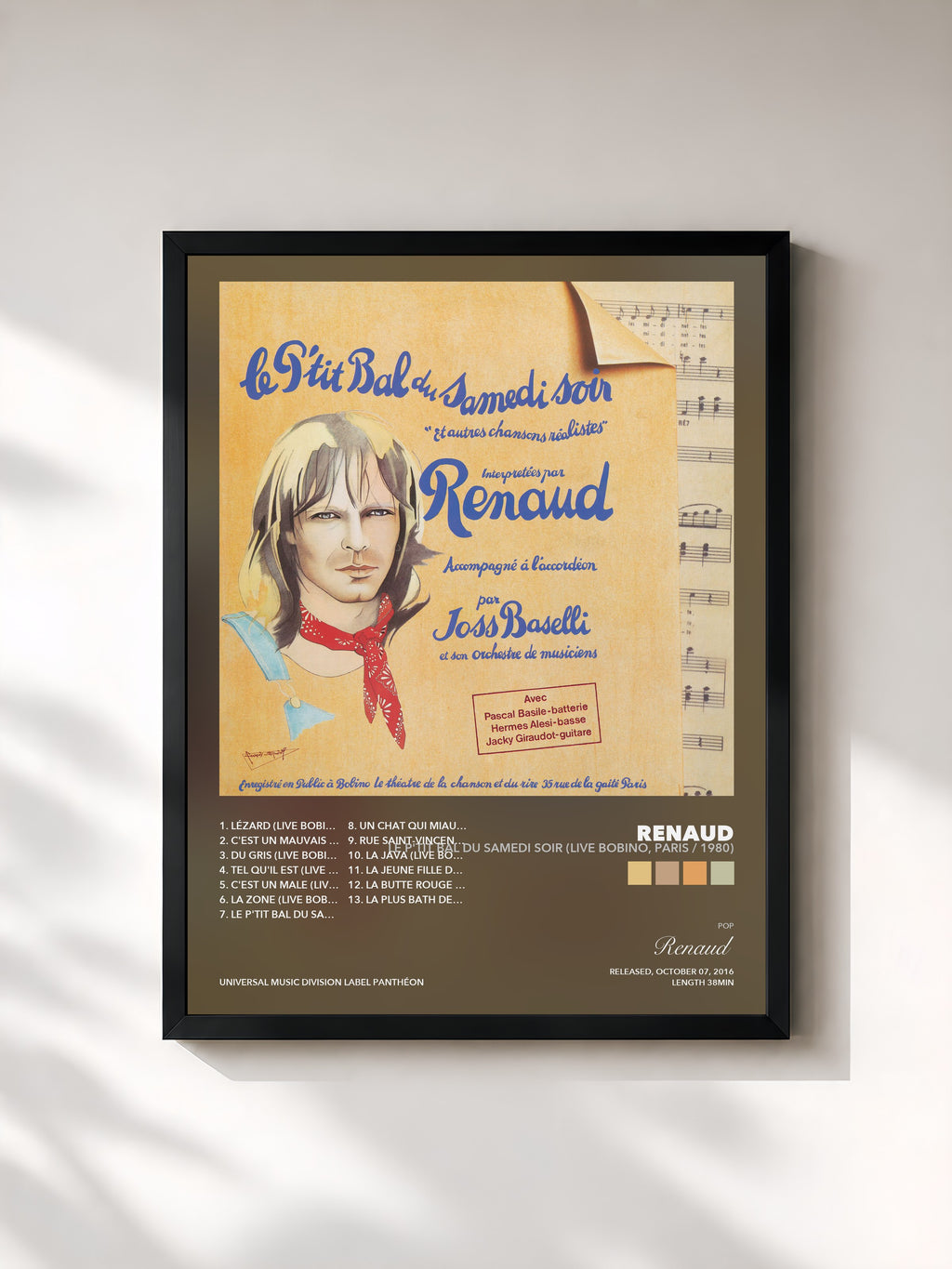 Renaud – Le p'tit bal du samedi soir (Live Bobino, Paris / 1980)