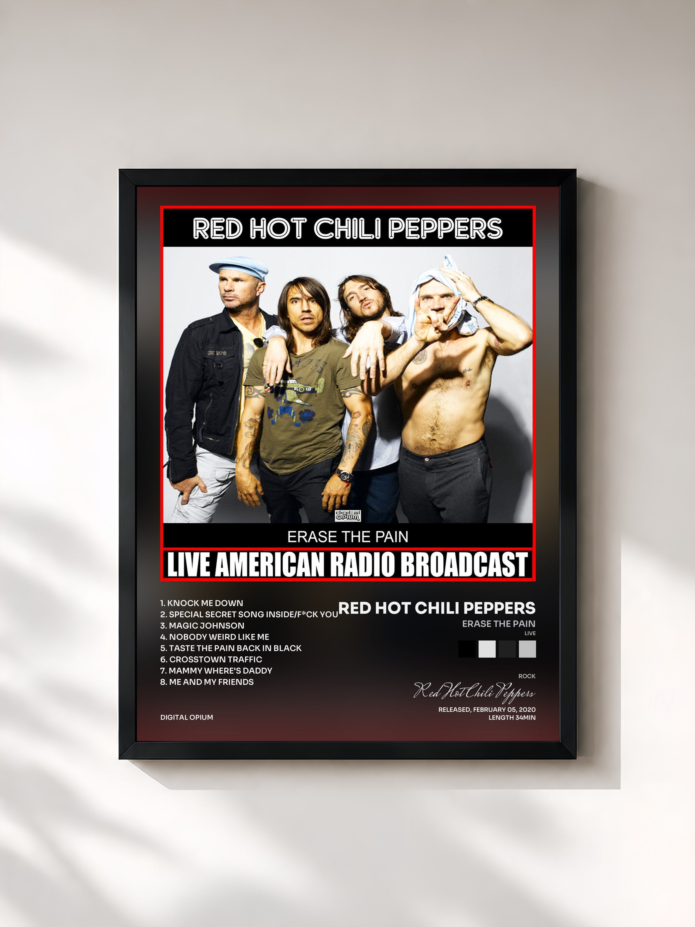 Red Hot Chili Peppers · Erase The Pain (Live)