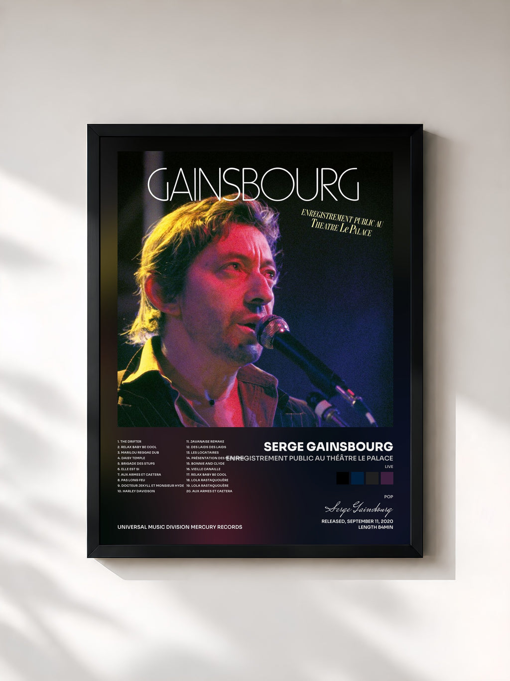Serge Gainsbourg · Enregistrement public au Théâtre Le Palace (Live)