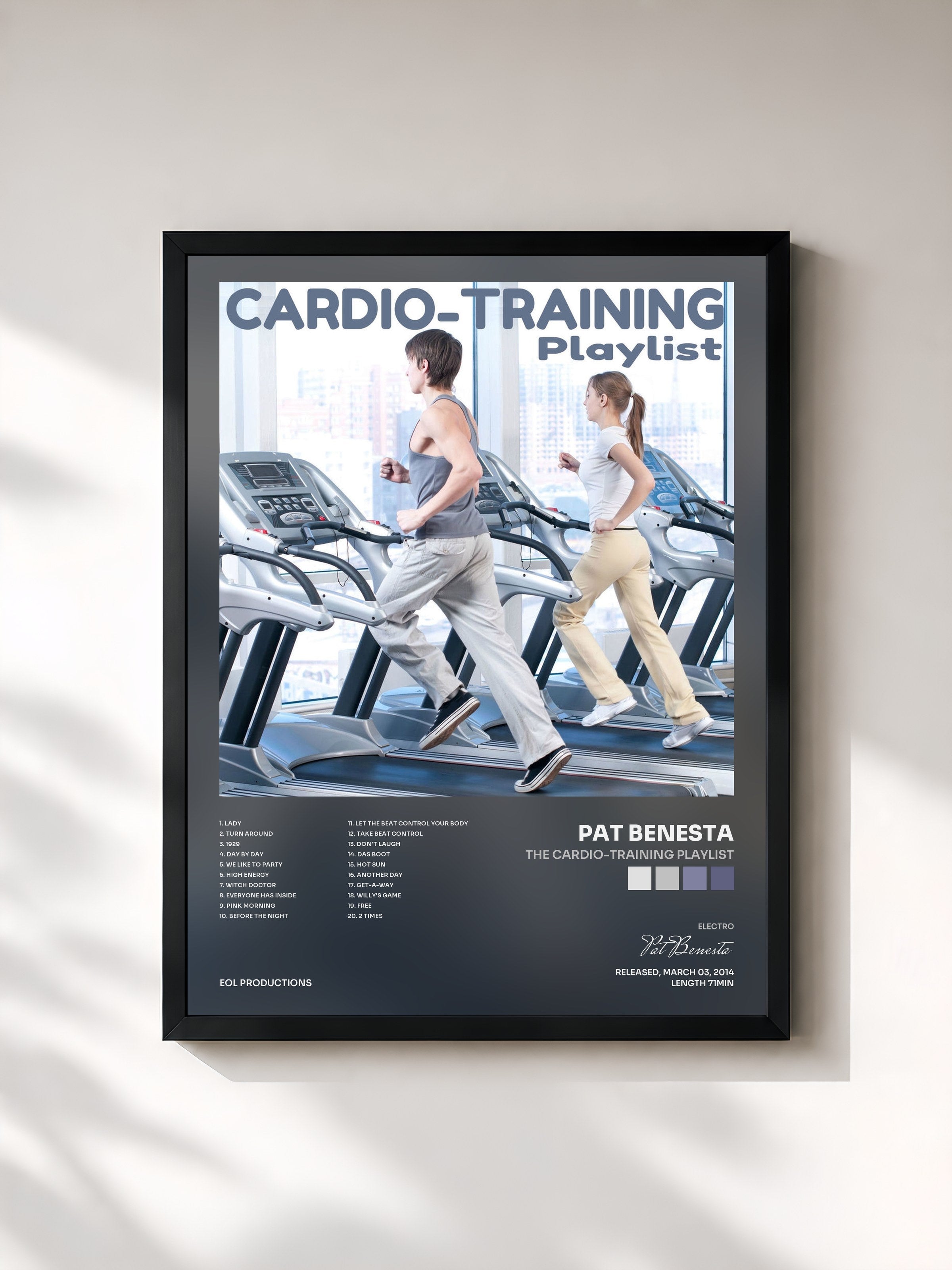 Pat Benesta · The Cardio-Training Playlist