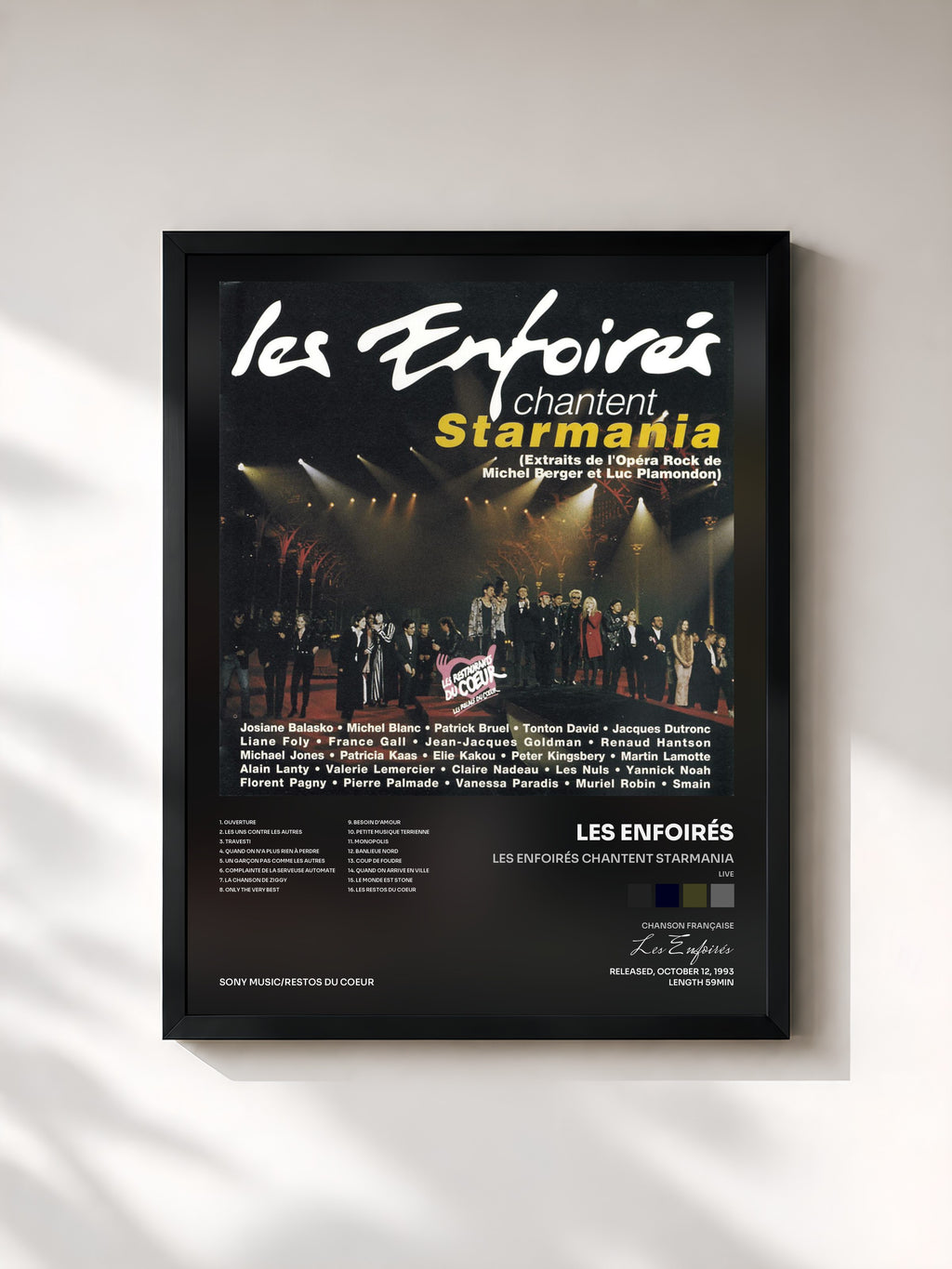 Les Enfoirés · Les Enfoirés chantent Starmania (Live)