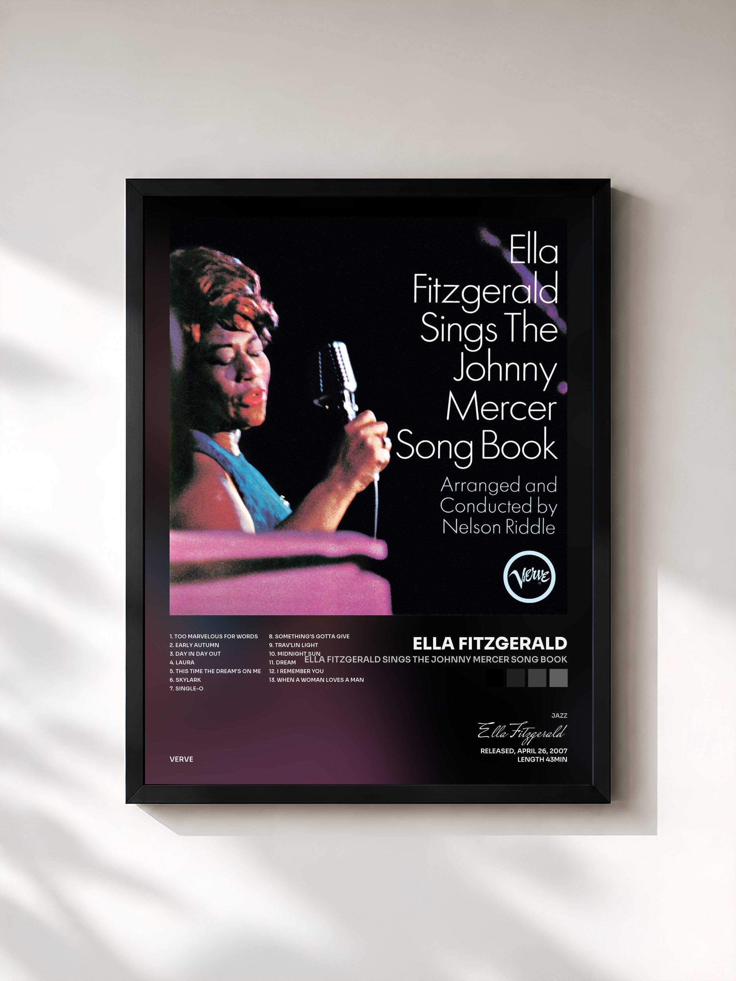 Ella Fitzgerald · Ella Fitzgerald Sings The Johnny Mercer Song Book