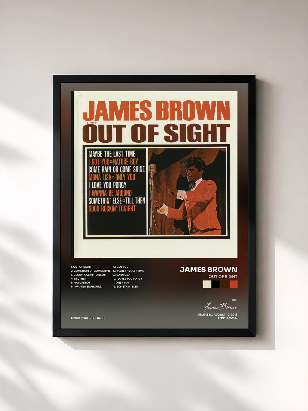 James Brown · Out Of Sight