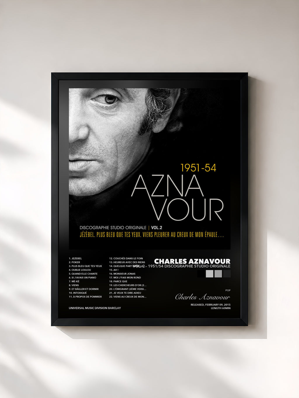 Charles Aznavour – Vol. 2 - 1951/54 Discographie studio originale