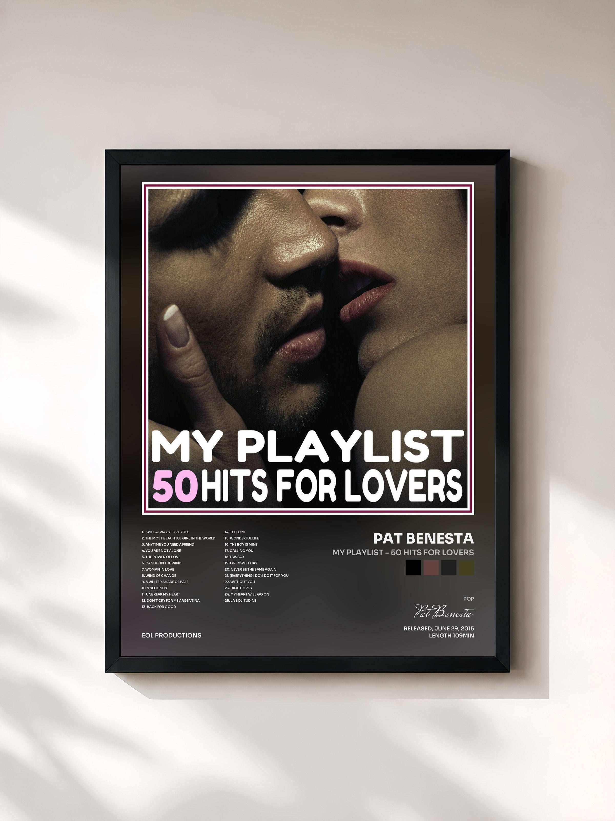Pat Benesta · My playlist - 50 hits for lovers