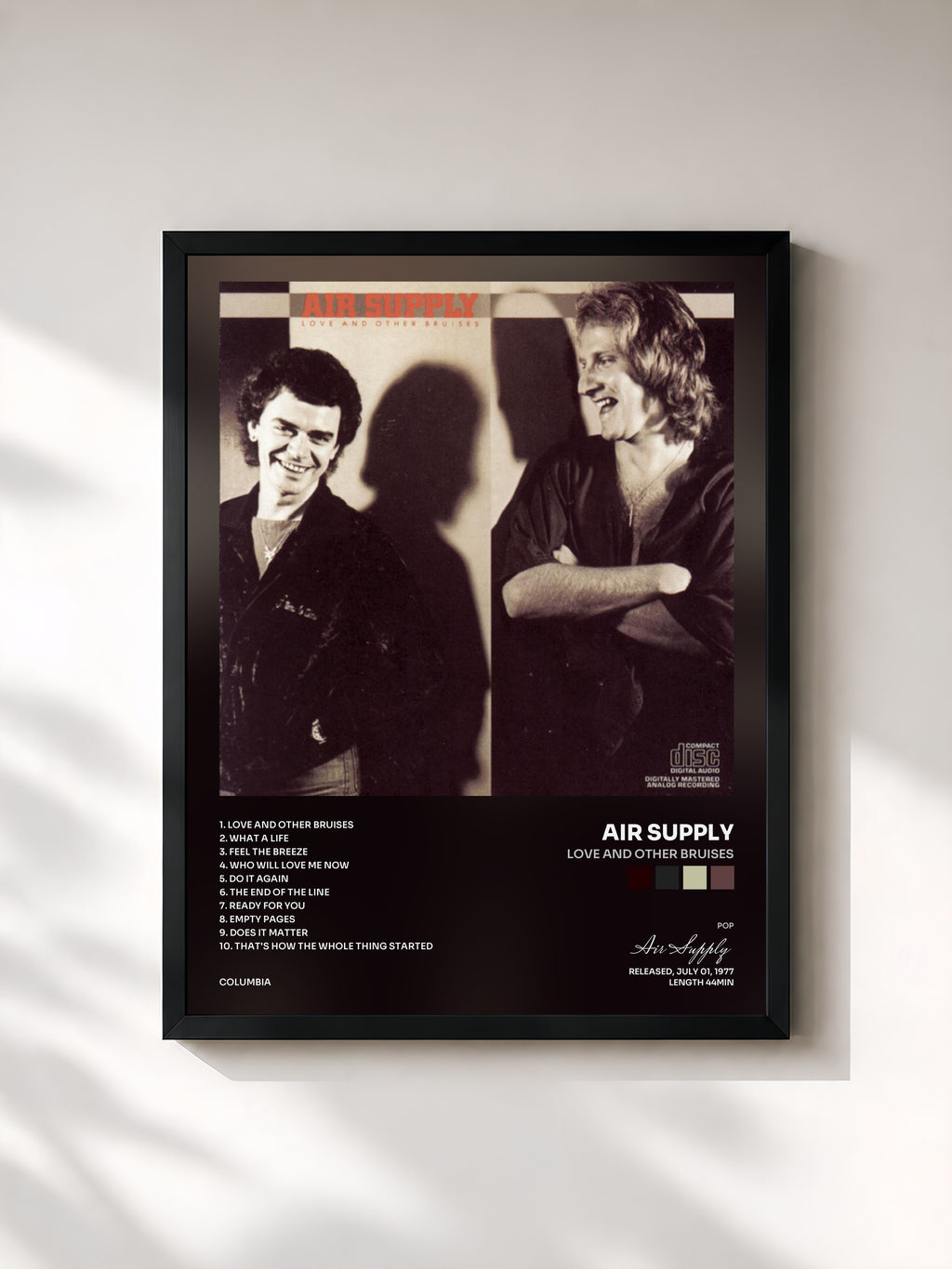 Air Supply · Love And Other Bruises