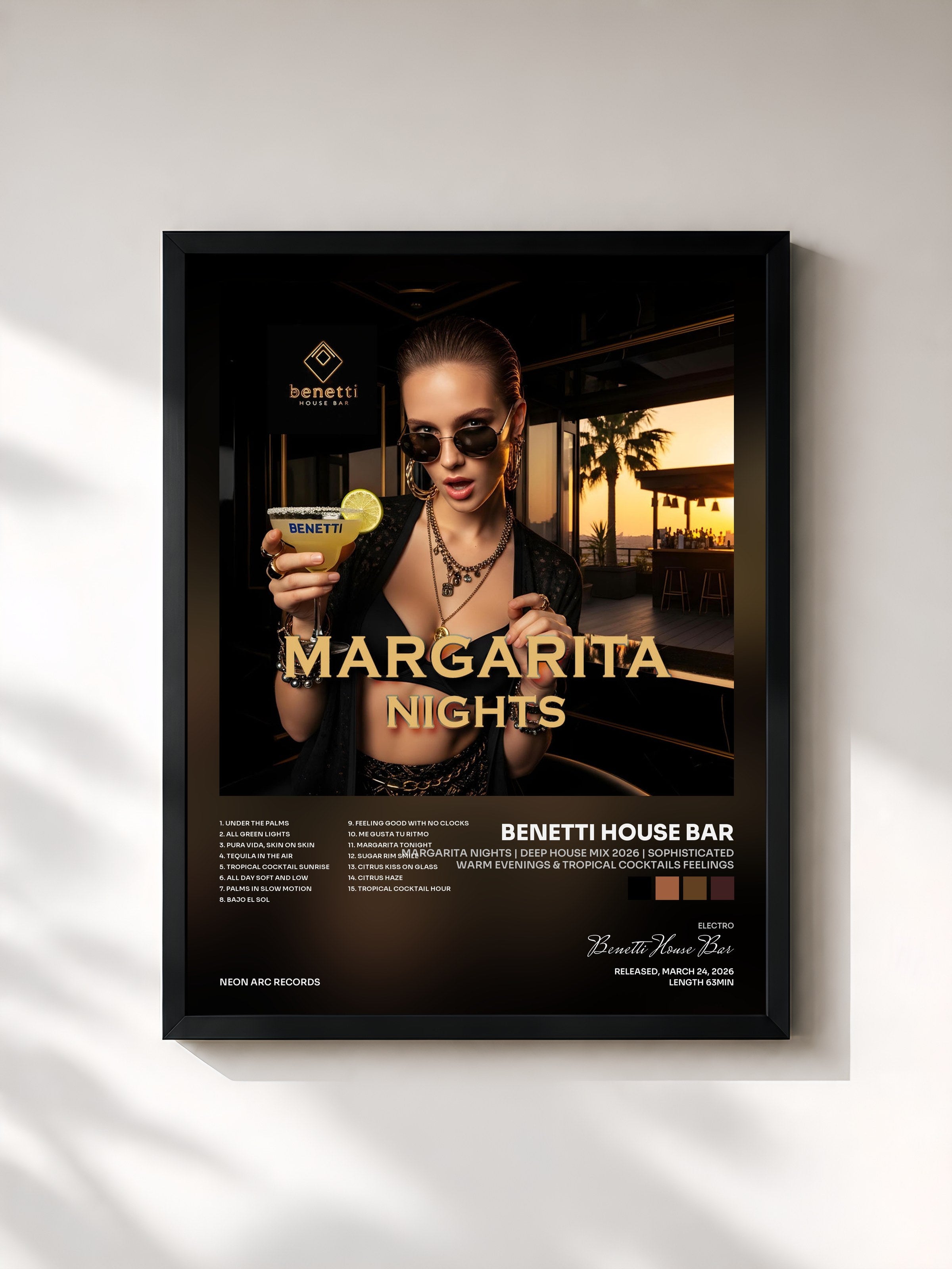 Benetti House Bar · Margarita Nights | Deep House Mix 2026 | Sophisticated Warm Evenings & Tropical Cocktails Feelings