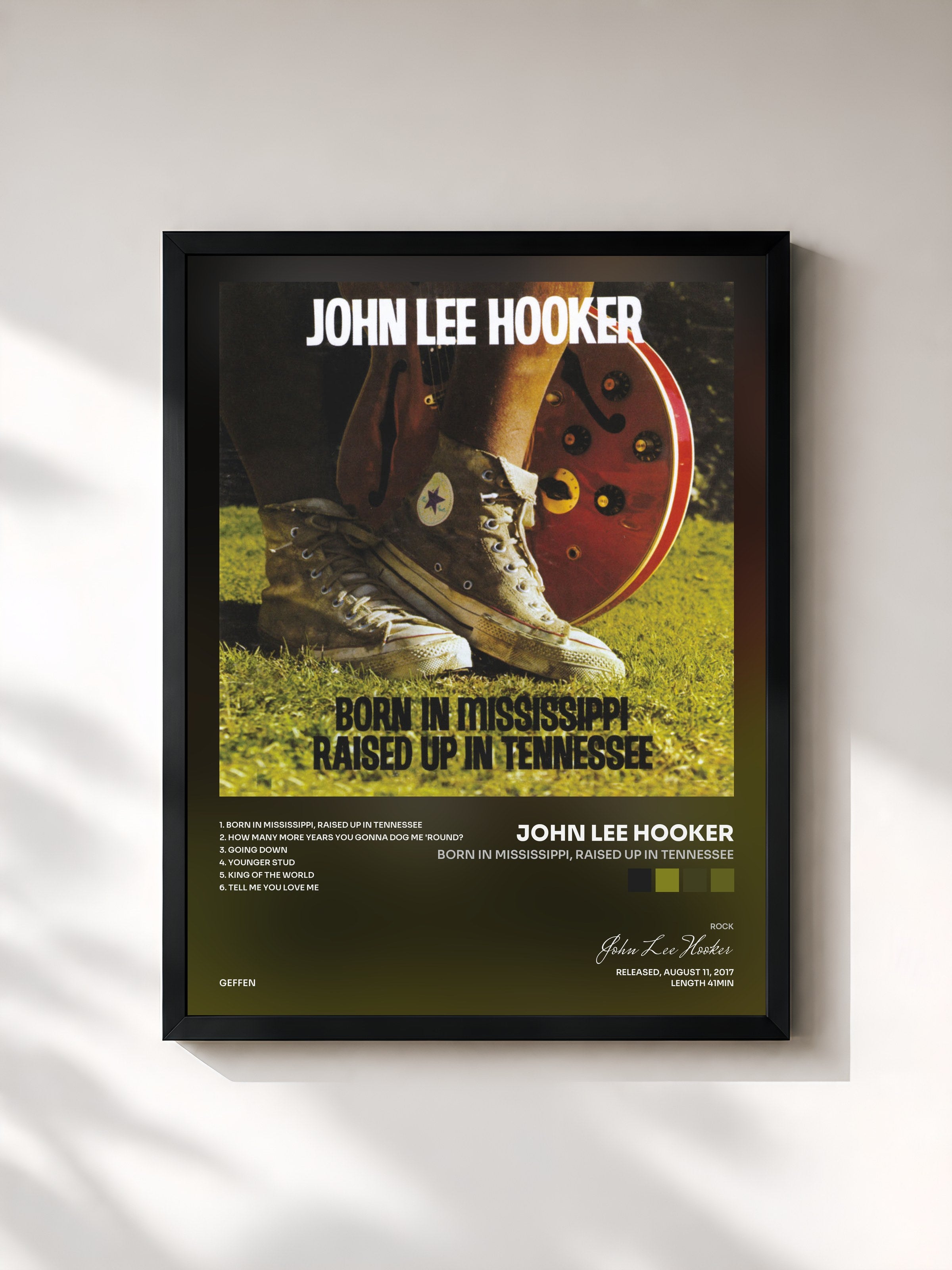 John Lee Hooker · Born In Mississippi, Raised Up In Tennessee