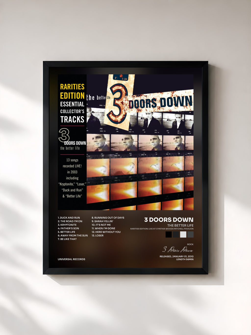 3 Doors Down · The Better Life (Rarities Edition: Live At Cynthia Woods Mitchell Pavilion)