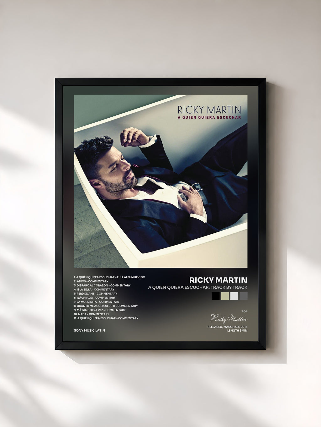 Ricky Martin · A Quien Quiera Escuchar: Track by Track