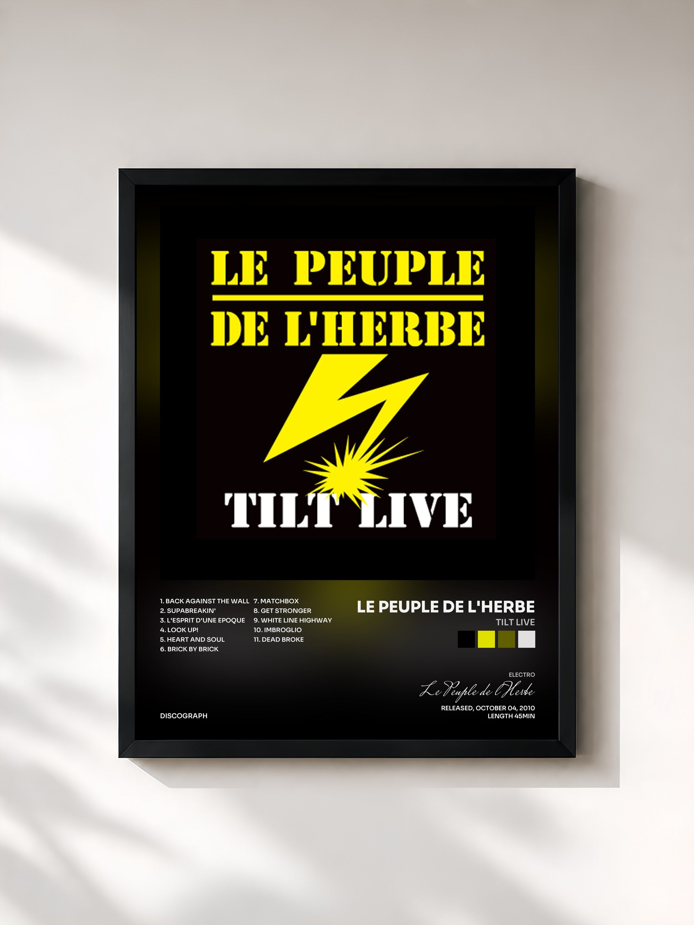 Le Peuple de l'Herbe · Tilt Live