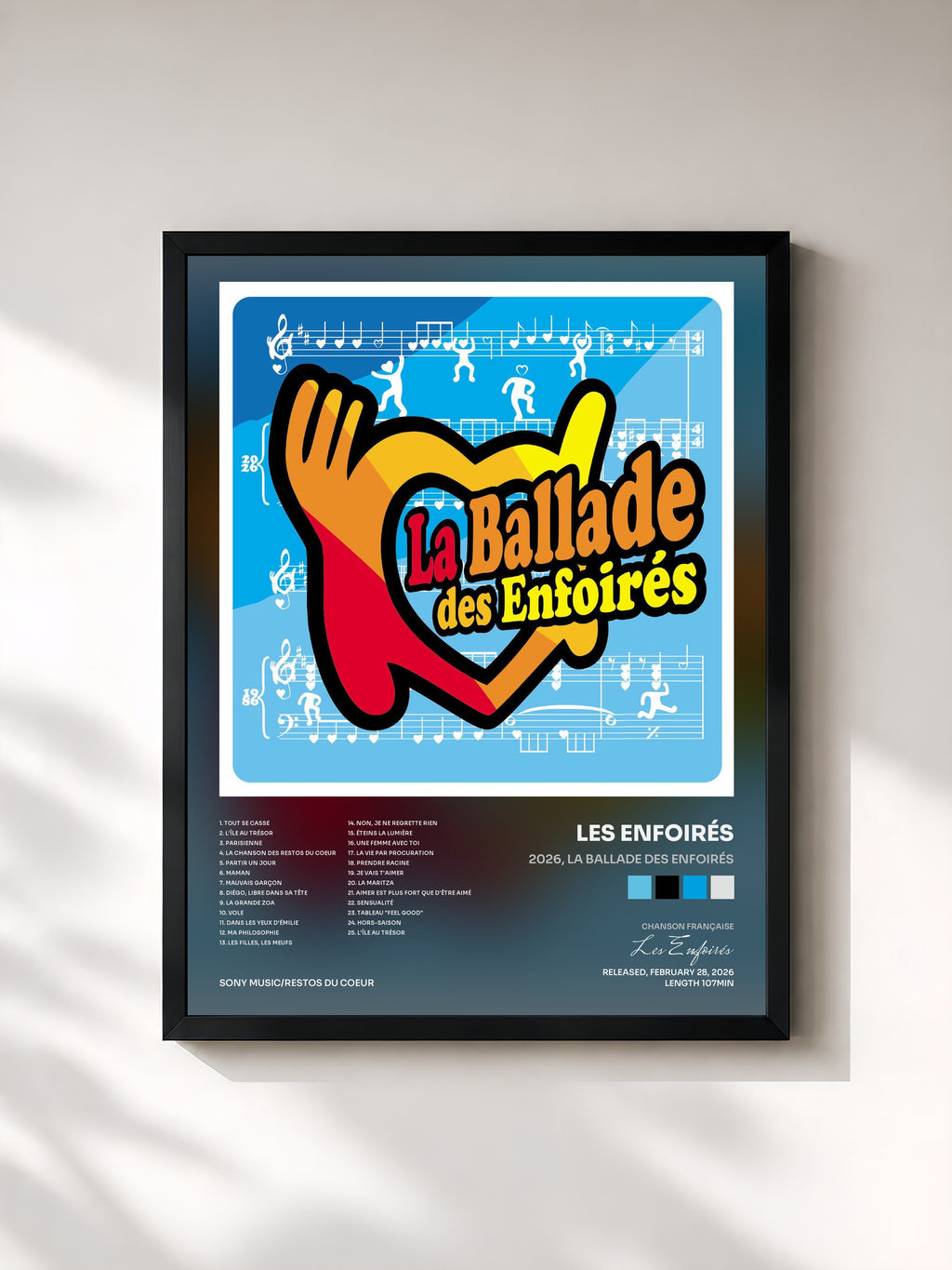 Les Enfoirés · 2026, La ballade des Enfoirés
