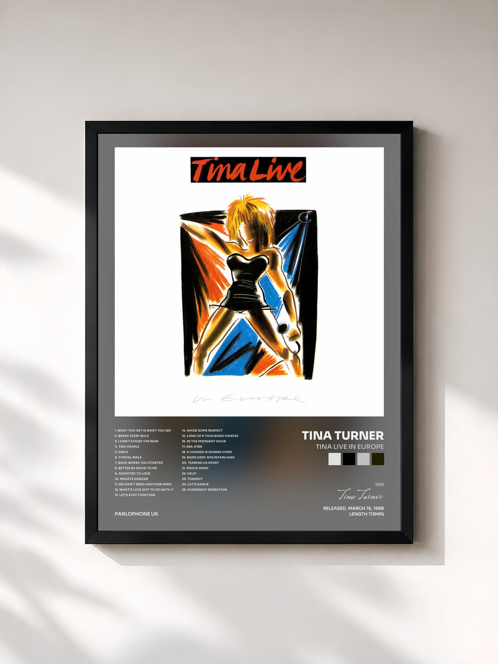 Tina Turner · Tina Live in Europe