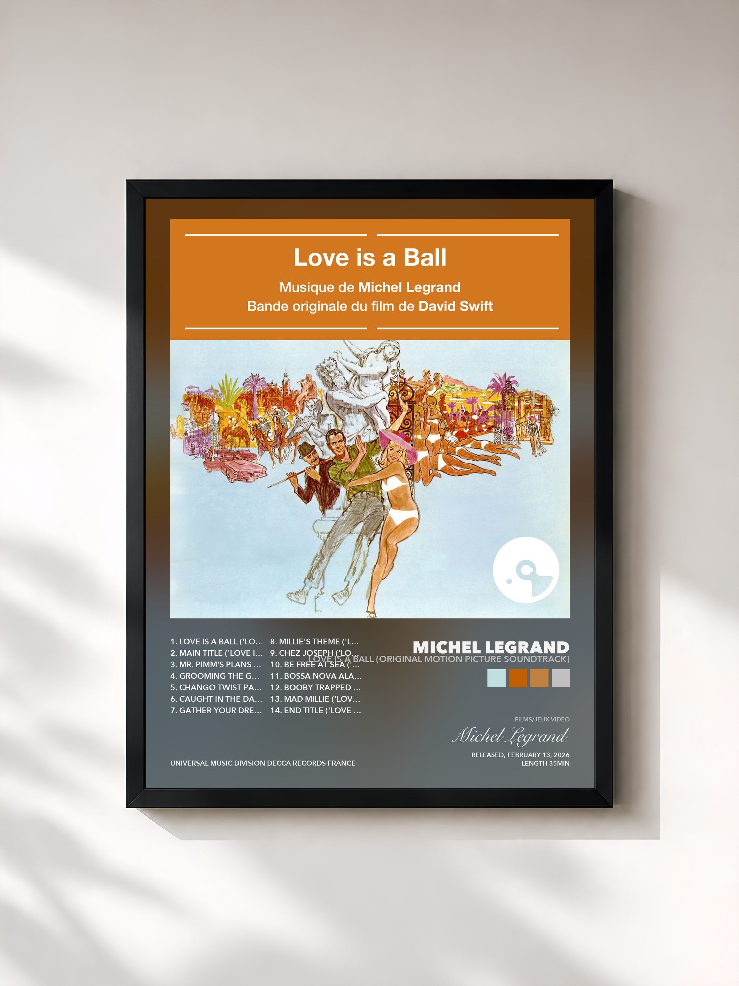 Michel Legrand – Love Is A Ball (Original Motion Picture Soundtrack)