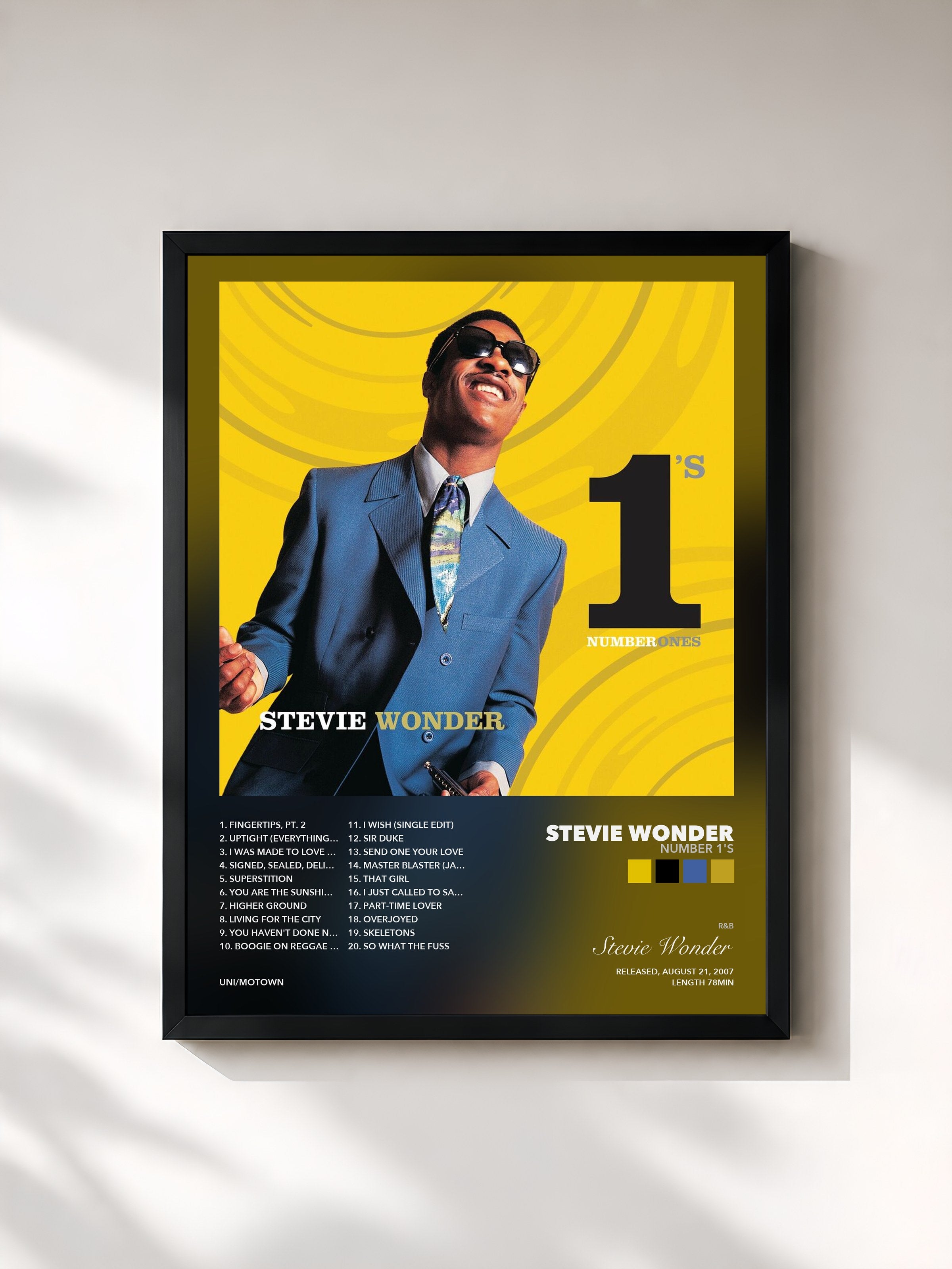 Stevie Wonder · Number 1's