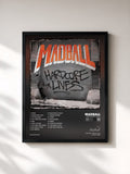 Tableau de l'album Hardcore Lives de Madball, imprimé et encadré en France