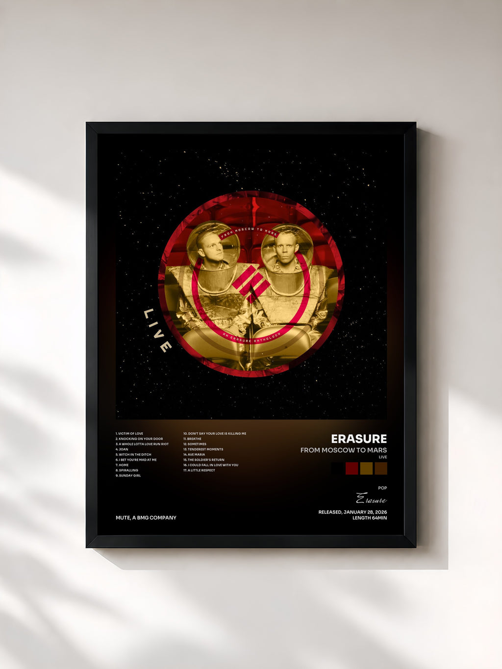 Erasure · From Moscow to Mars (Live)