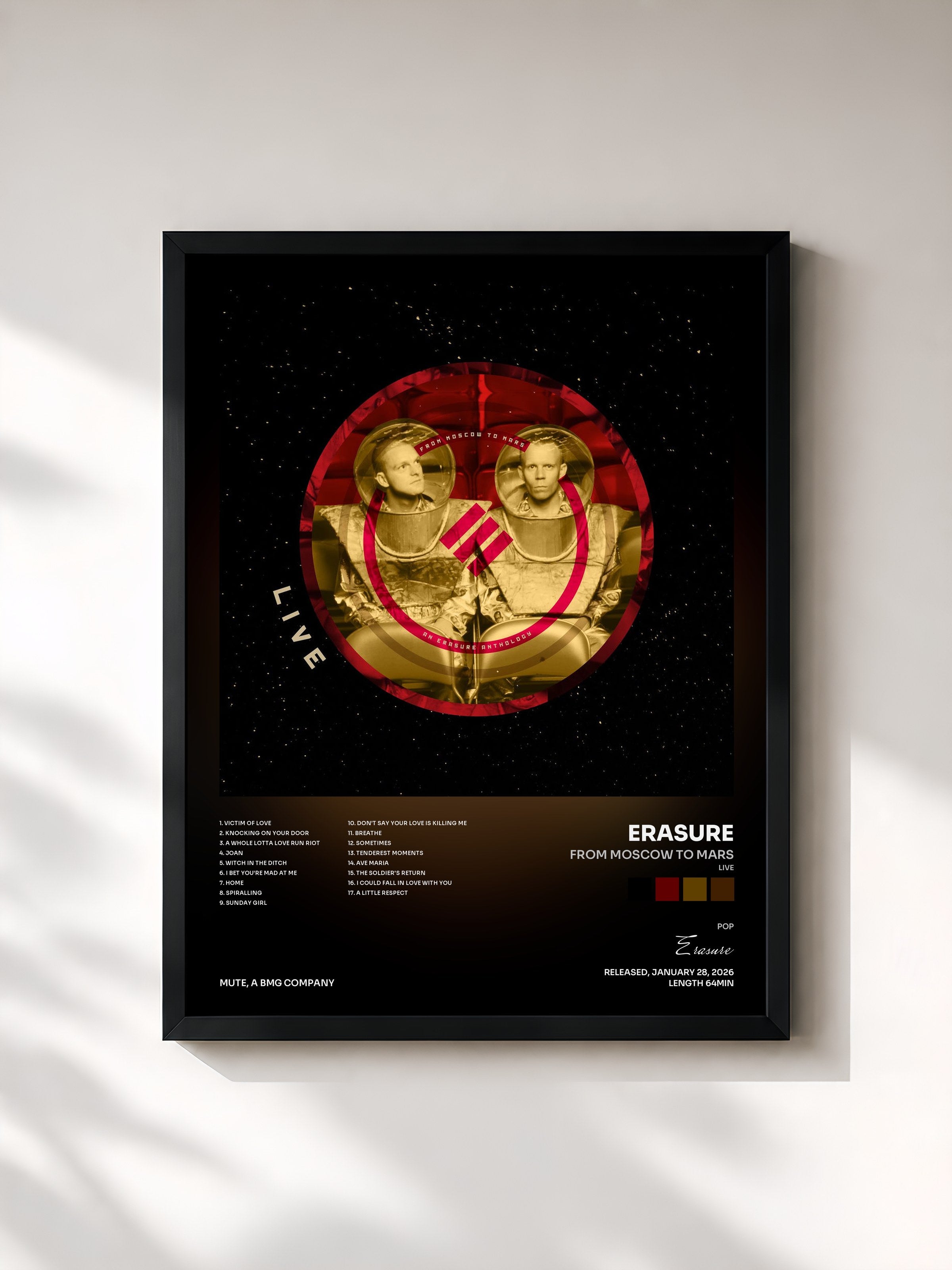 Erasure · From Moscow to Mars (Live)