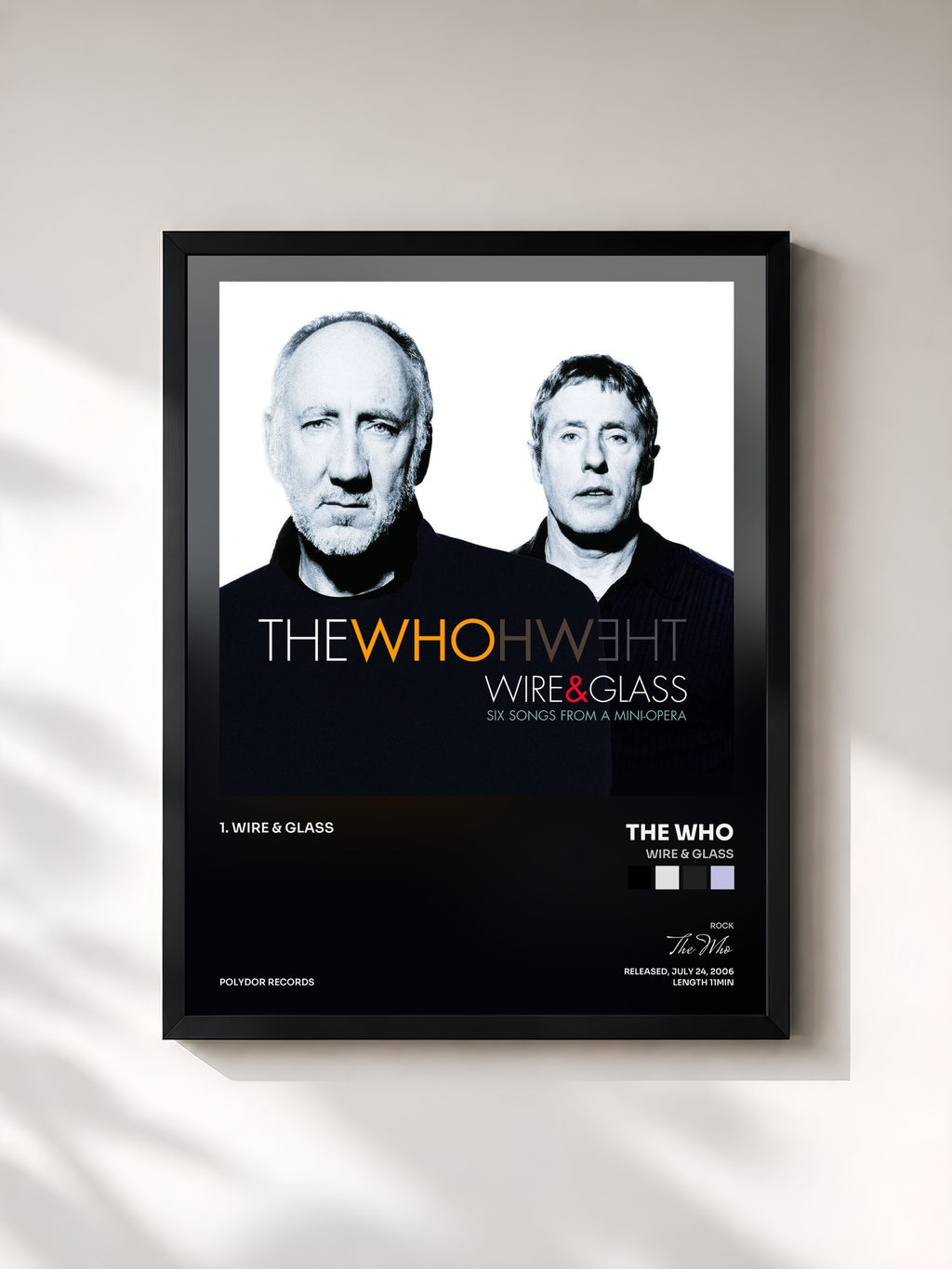 The Who · Wire & Glass