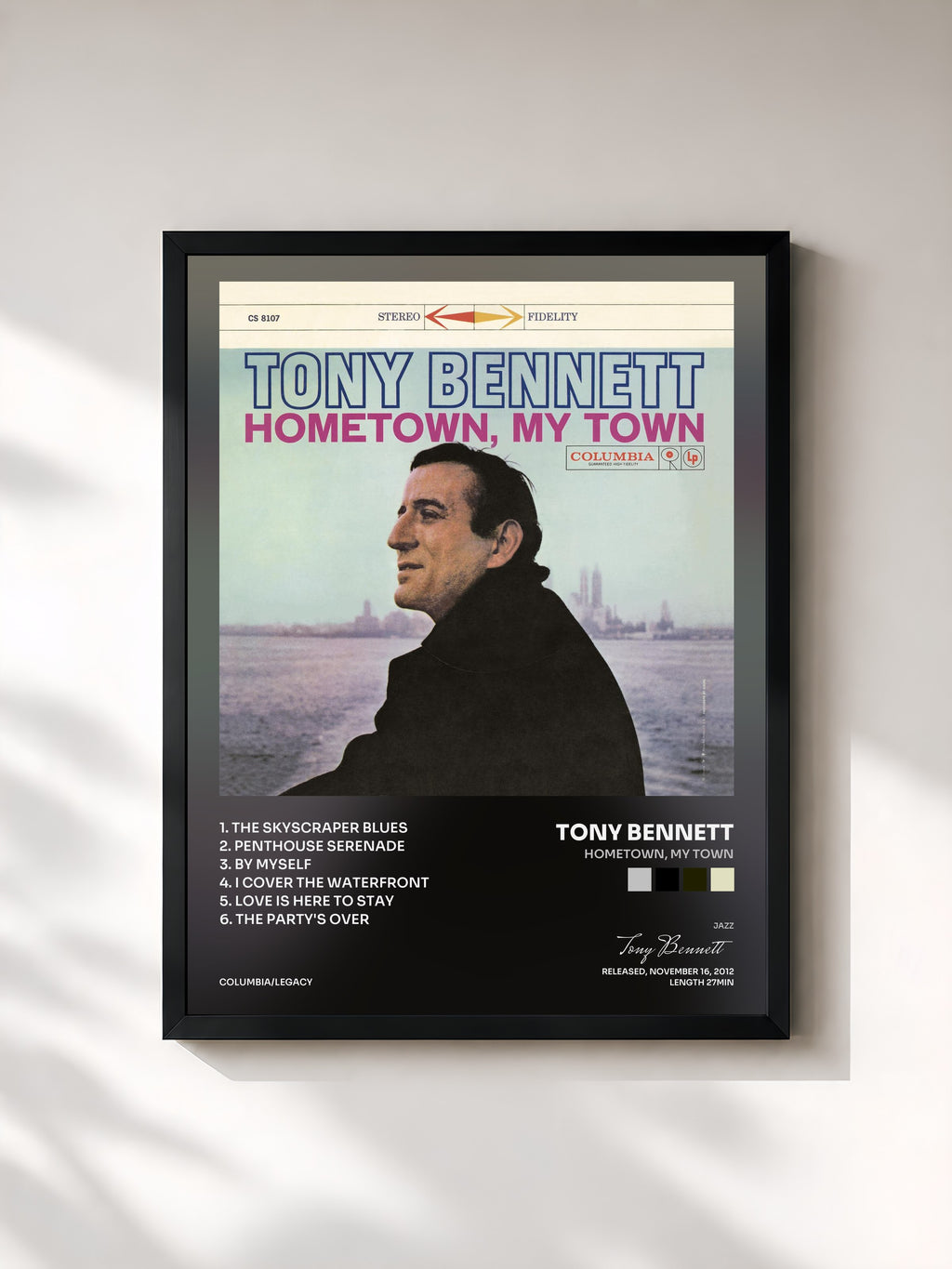 Tony Bennett · Hometown, My Town