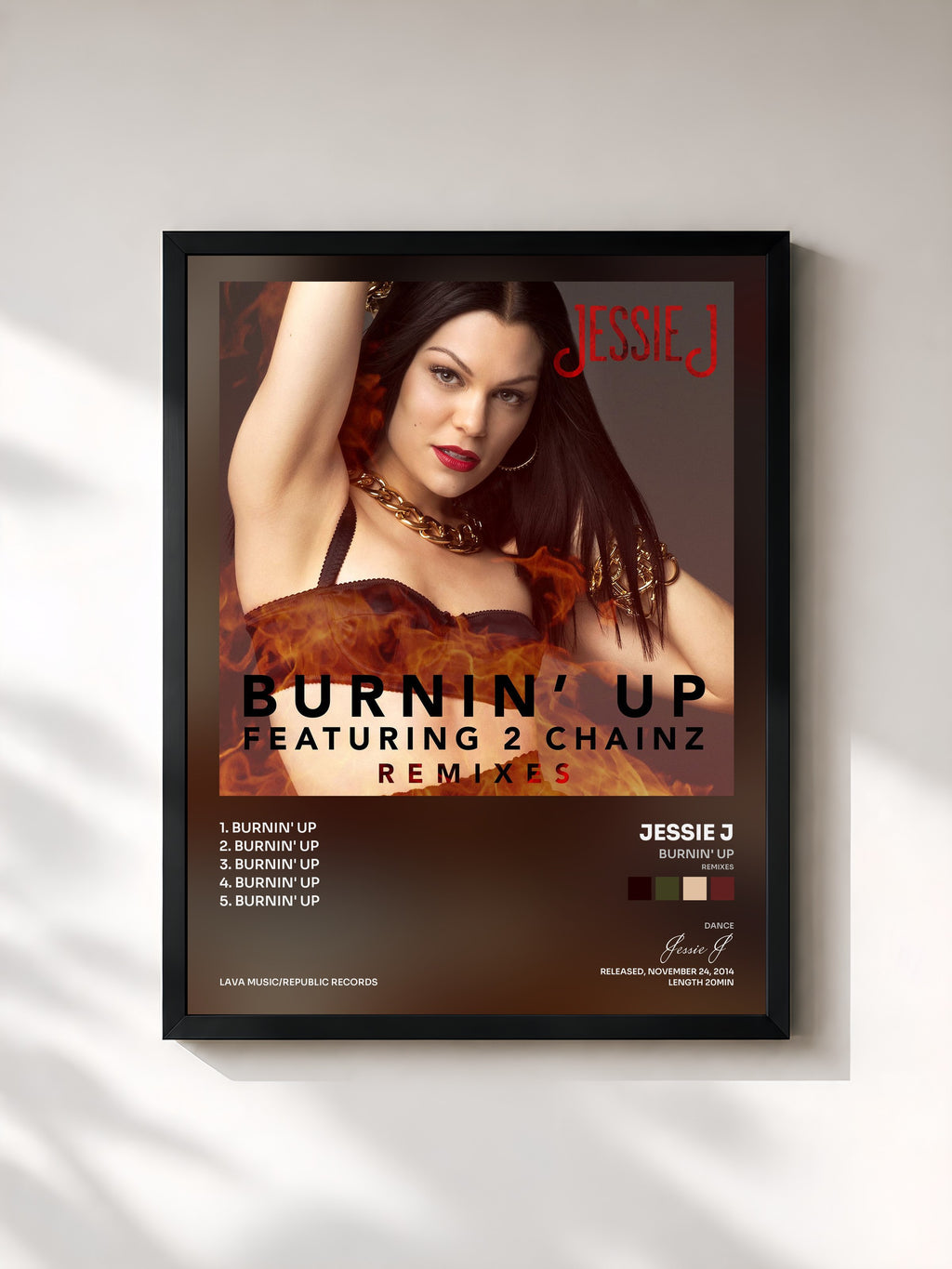 Jessie J · Burnin' Up (Remixes)