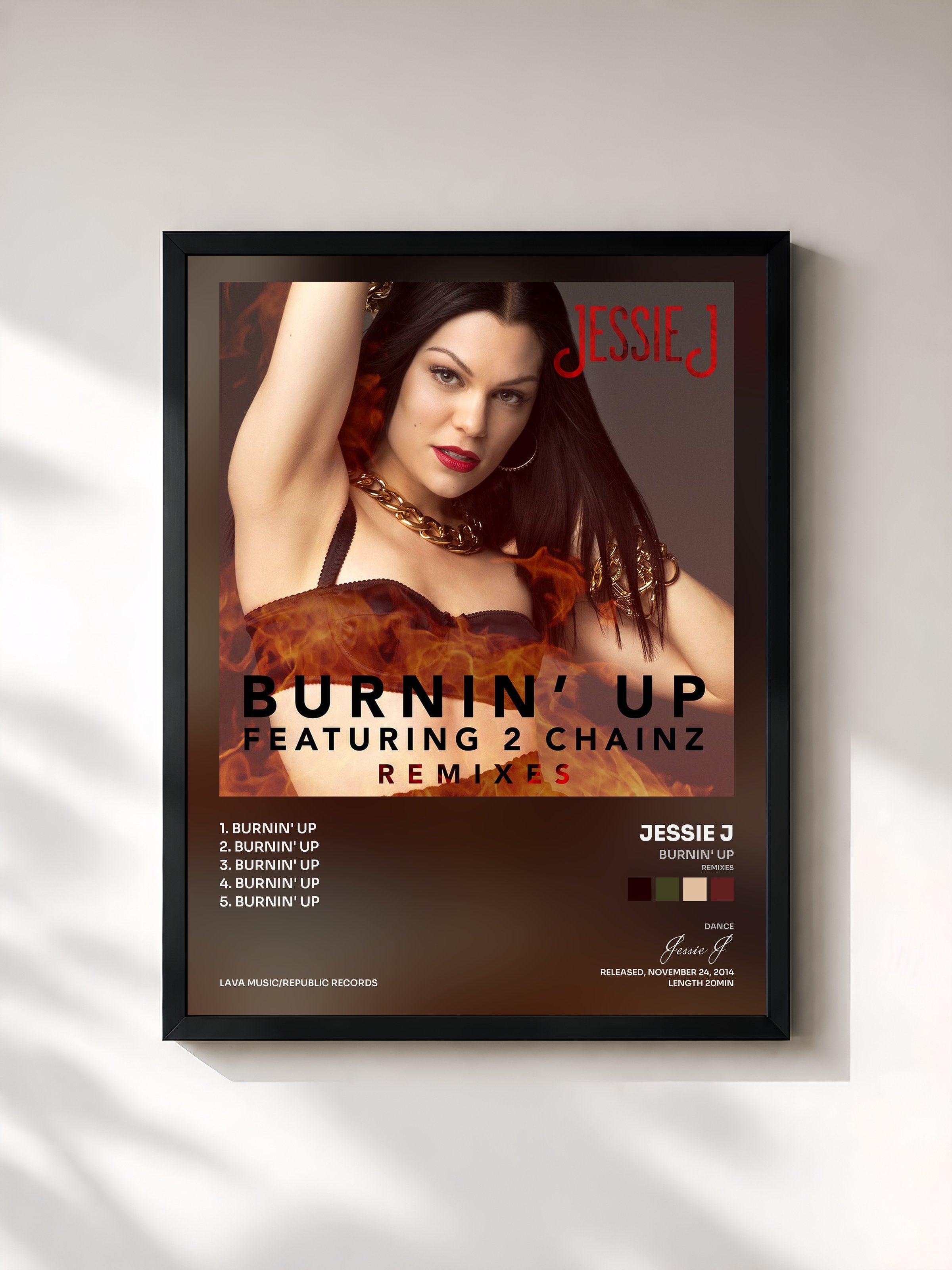 Jessie J · Burnin' Up (Remixes)