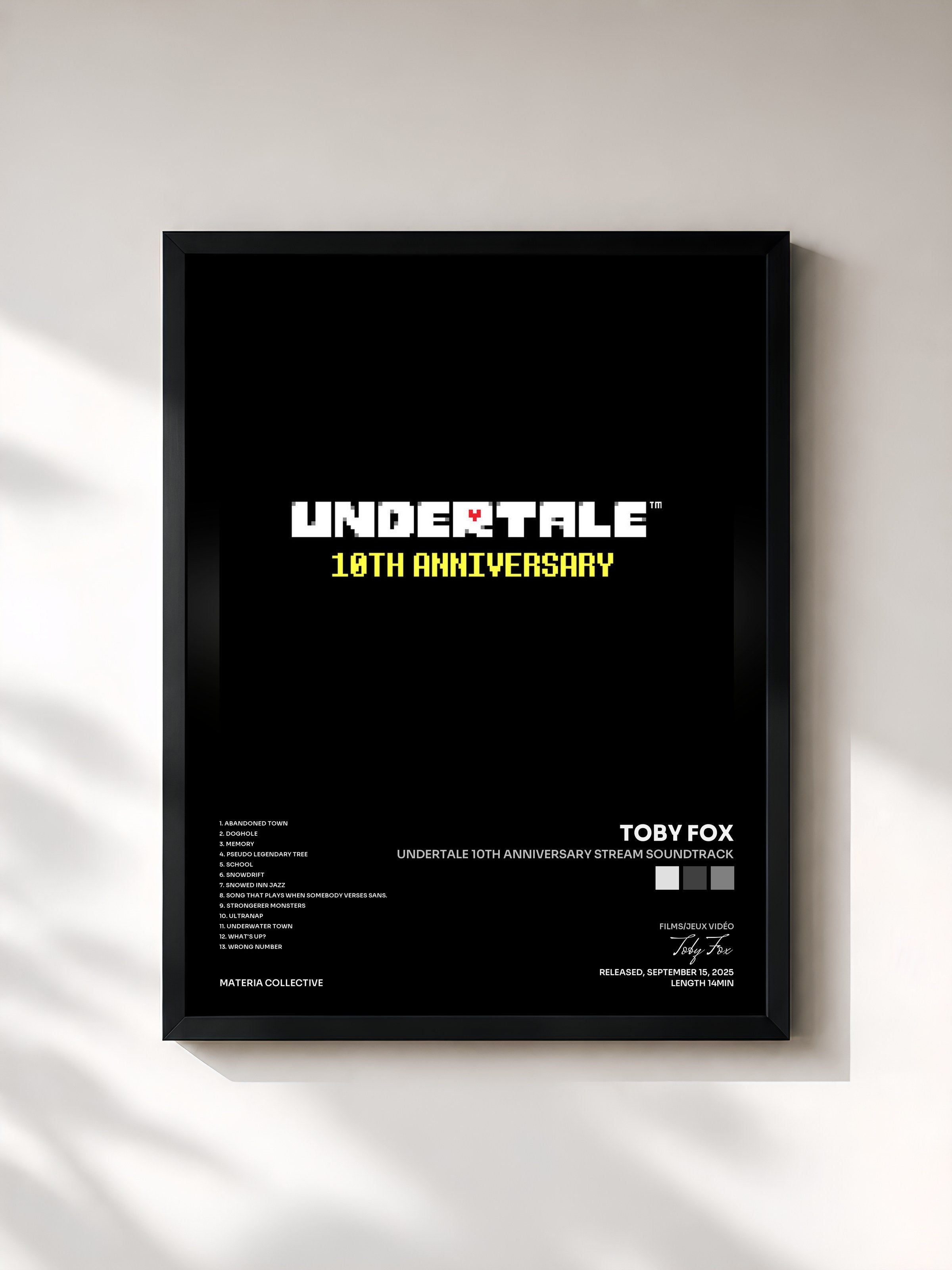 Toby Fox · UNDERTALE 10th Anniversary Stream Soundtrack
