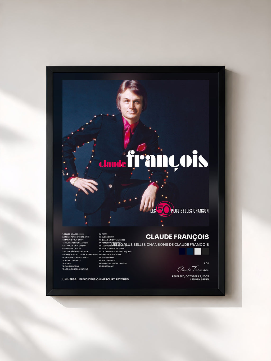 Claude François · Les 50 Plus Belles Chansons De Claude Francois