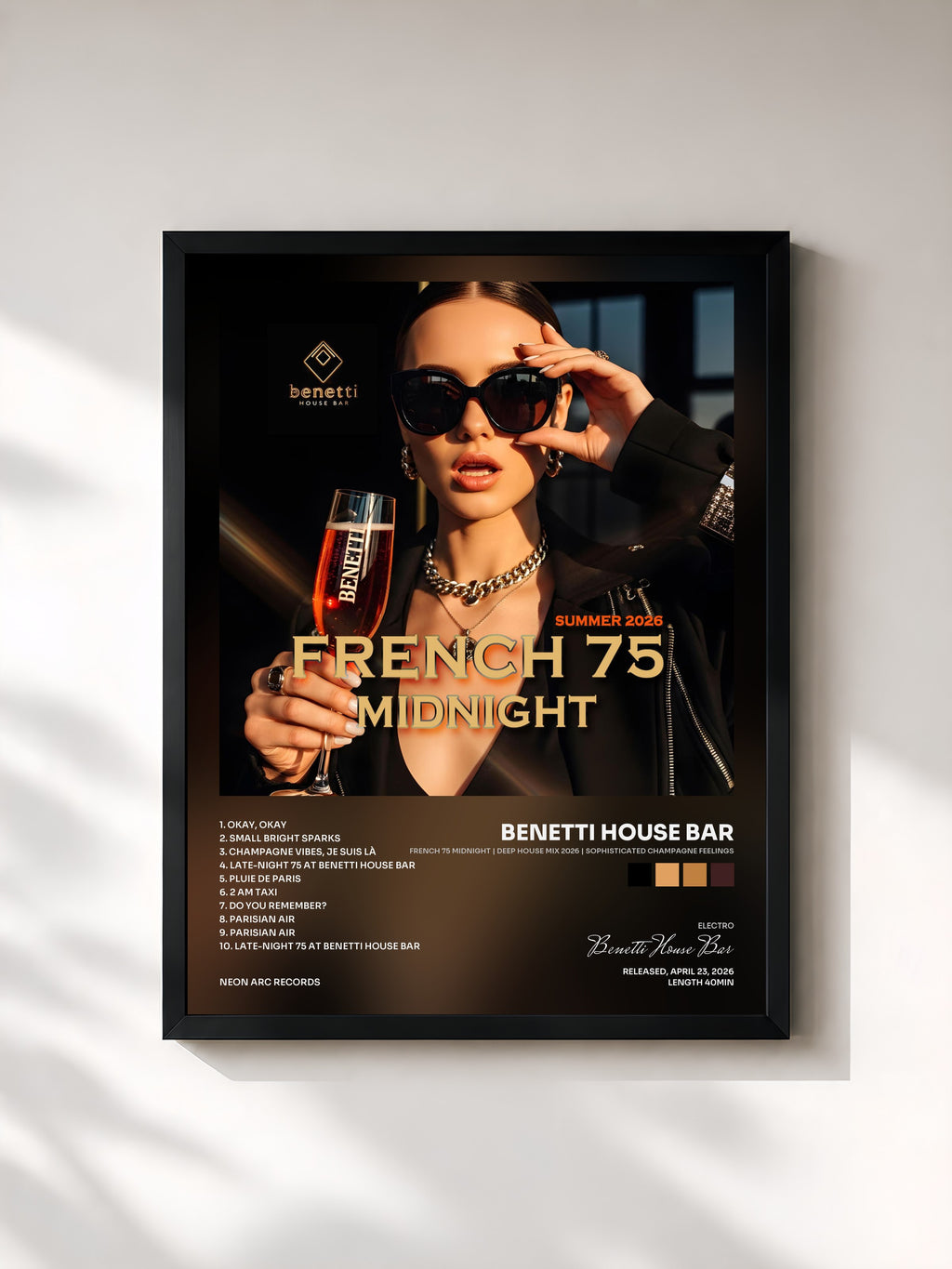 Benetti House Bar · French 75 Midnight | Deep House Mix 2026 | Sophisticated Champagne Feelings