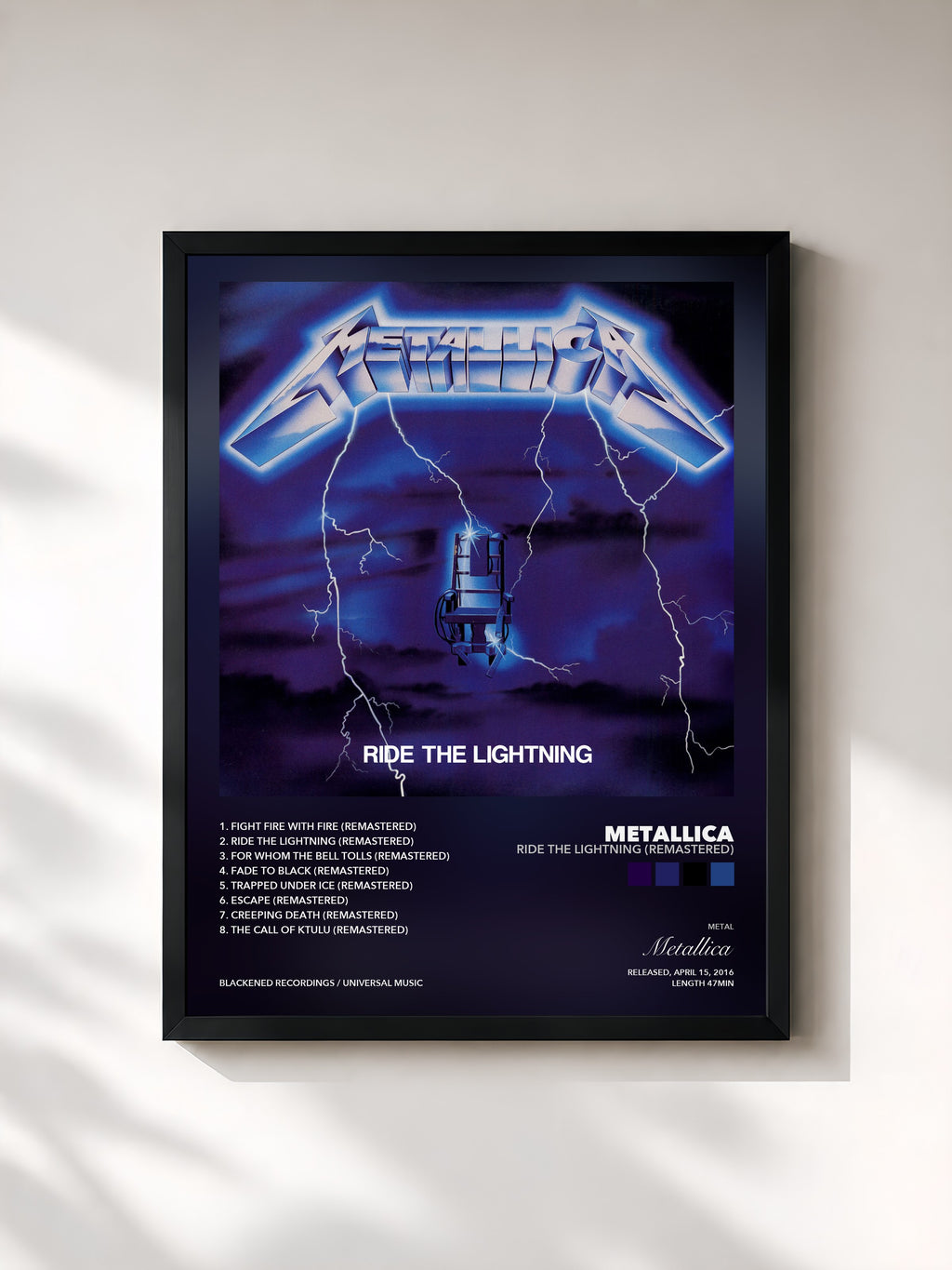 Metallica · Ride The Lightning (Remastered)