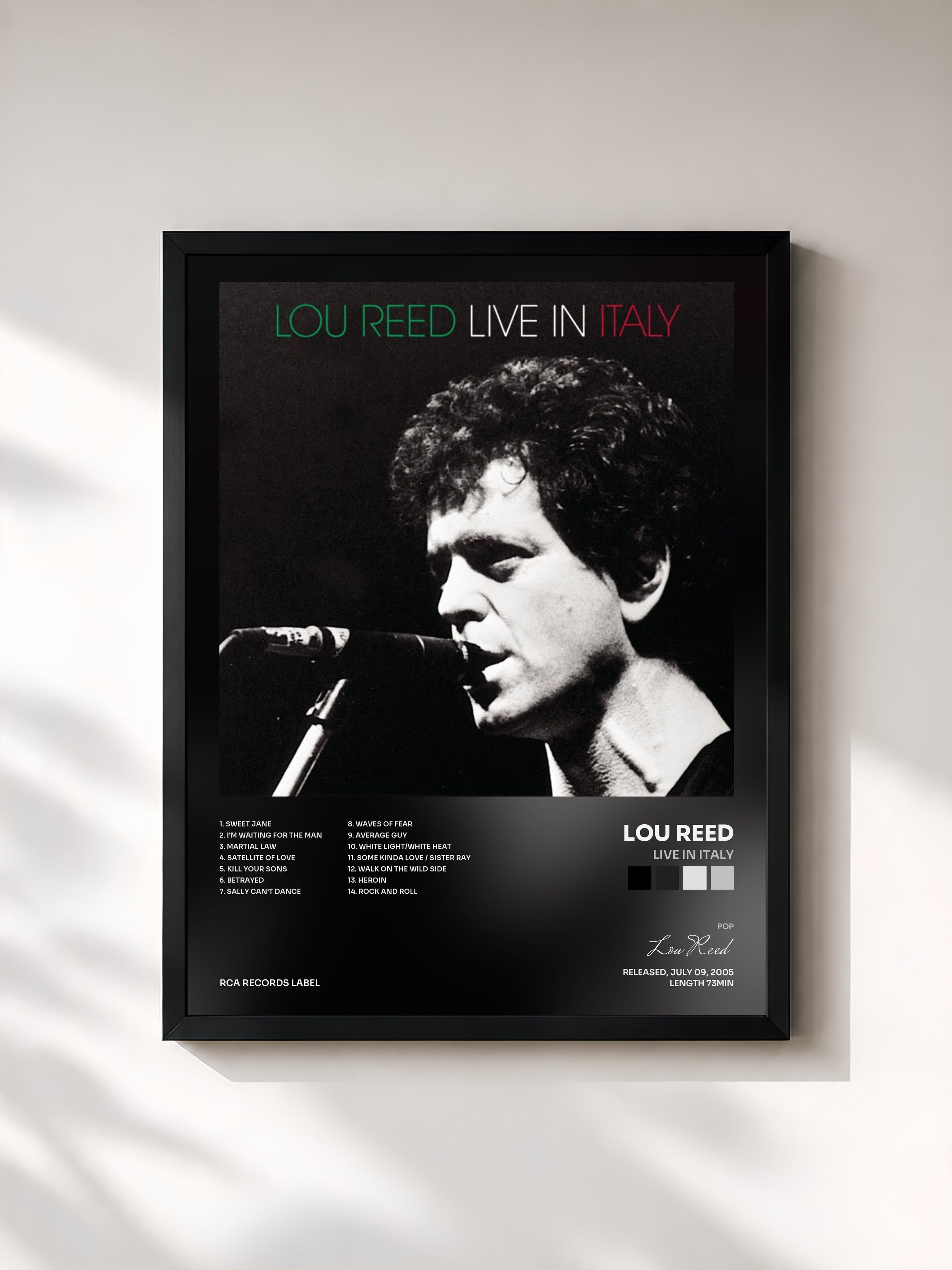Lou Reed · Live In Italy