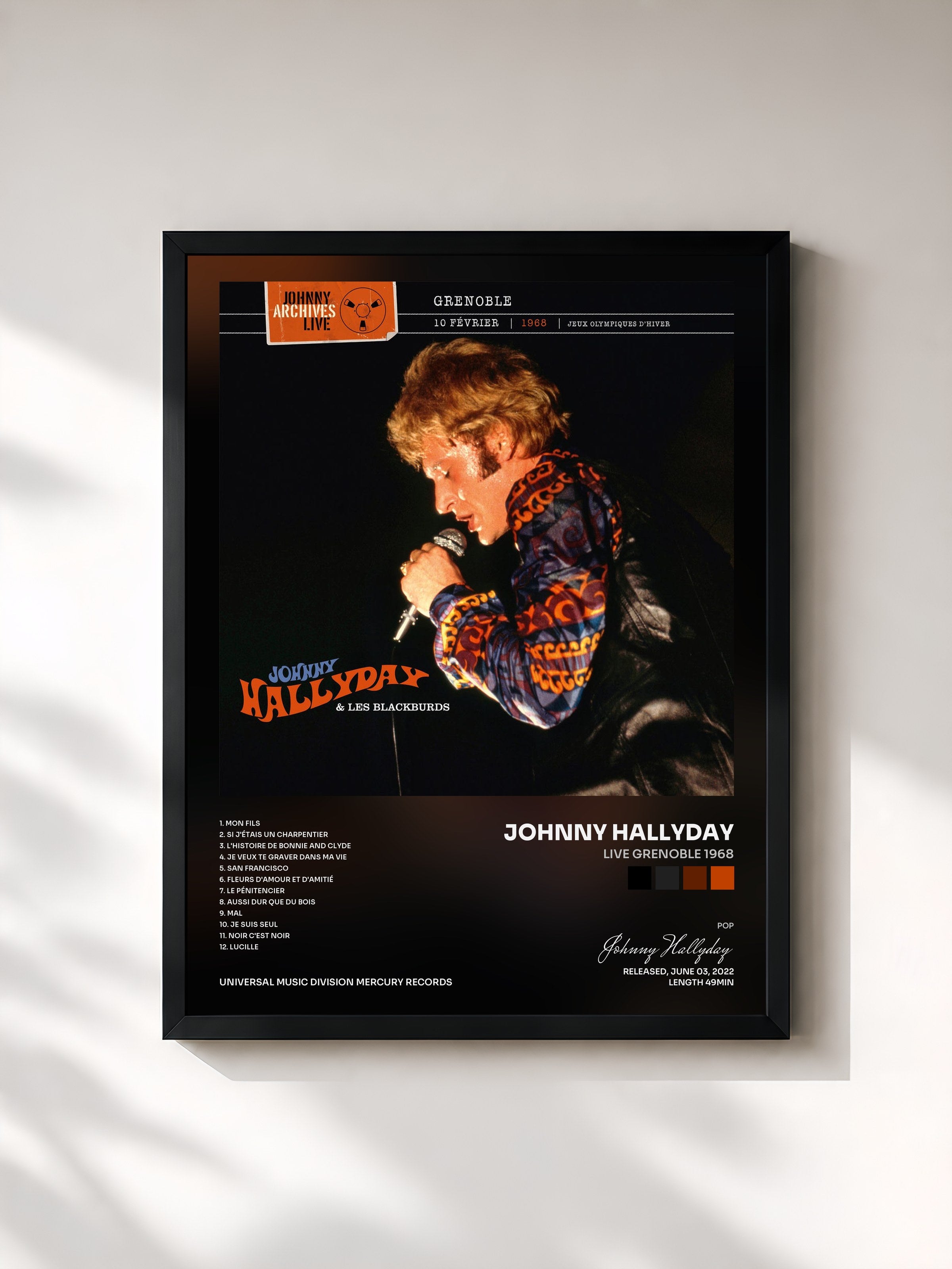 Johnny Hallyday · Live Grenoble 1968