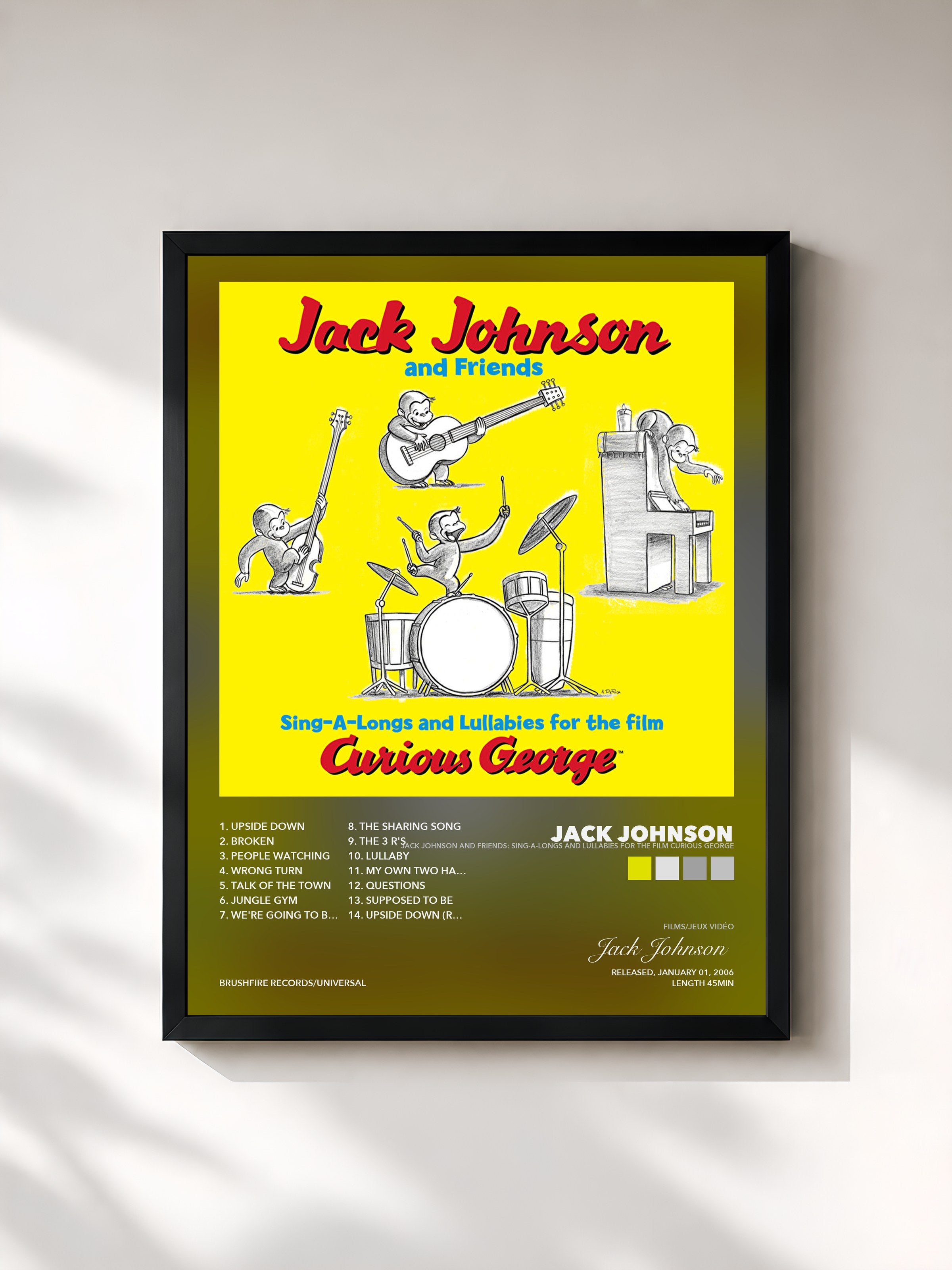 Jack Johnson – Jack Johnson And Friends: Sing-A-Longs And Lullabies For The Film Curious George