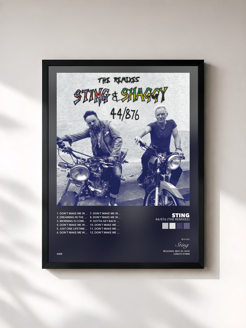 Sting – 44/876 (The Remixes)
