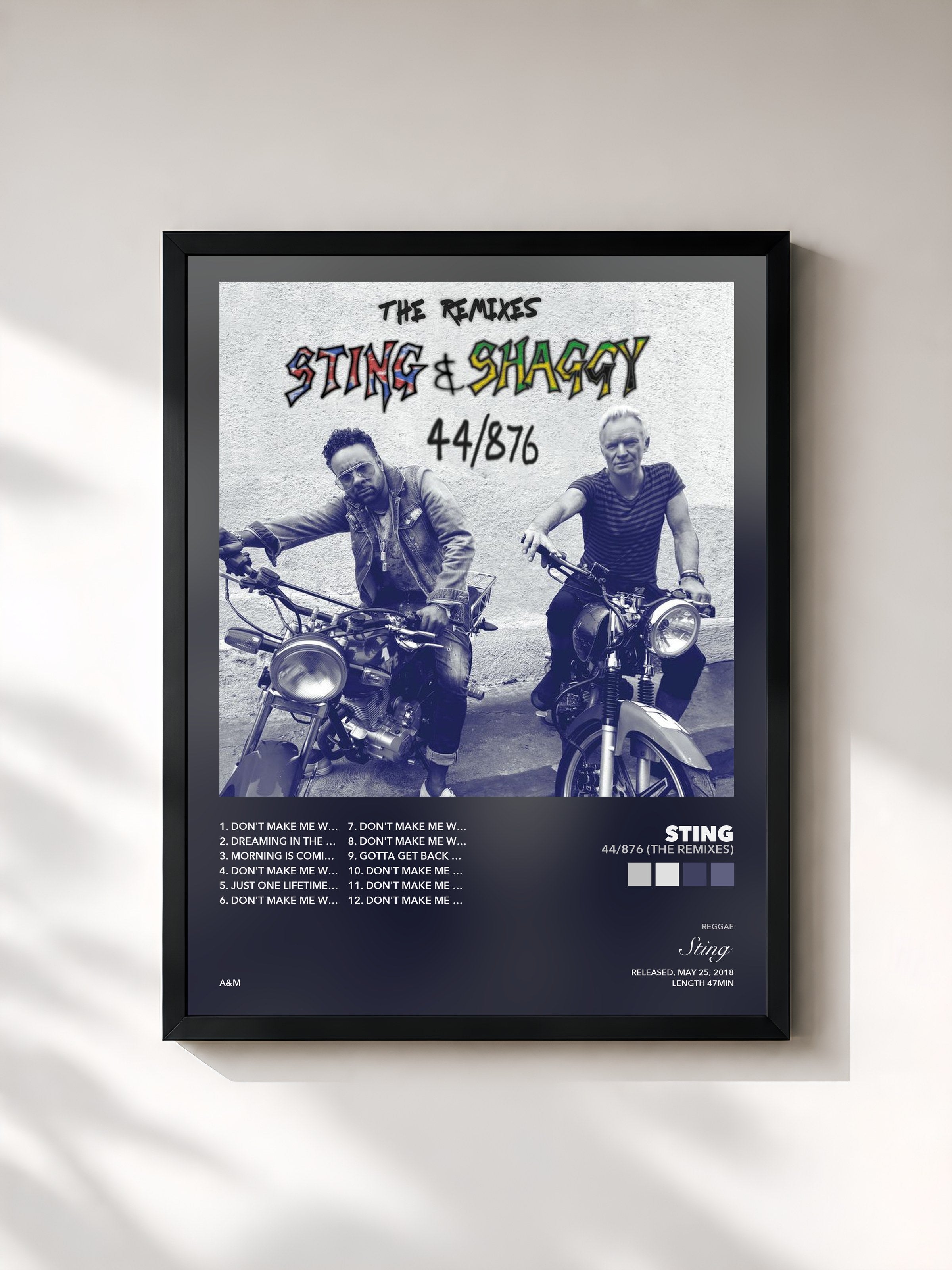 Sting – 44/876 (The Remixes)