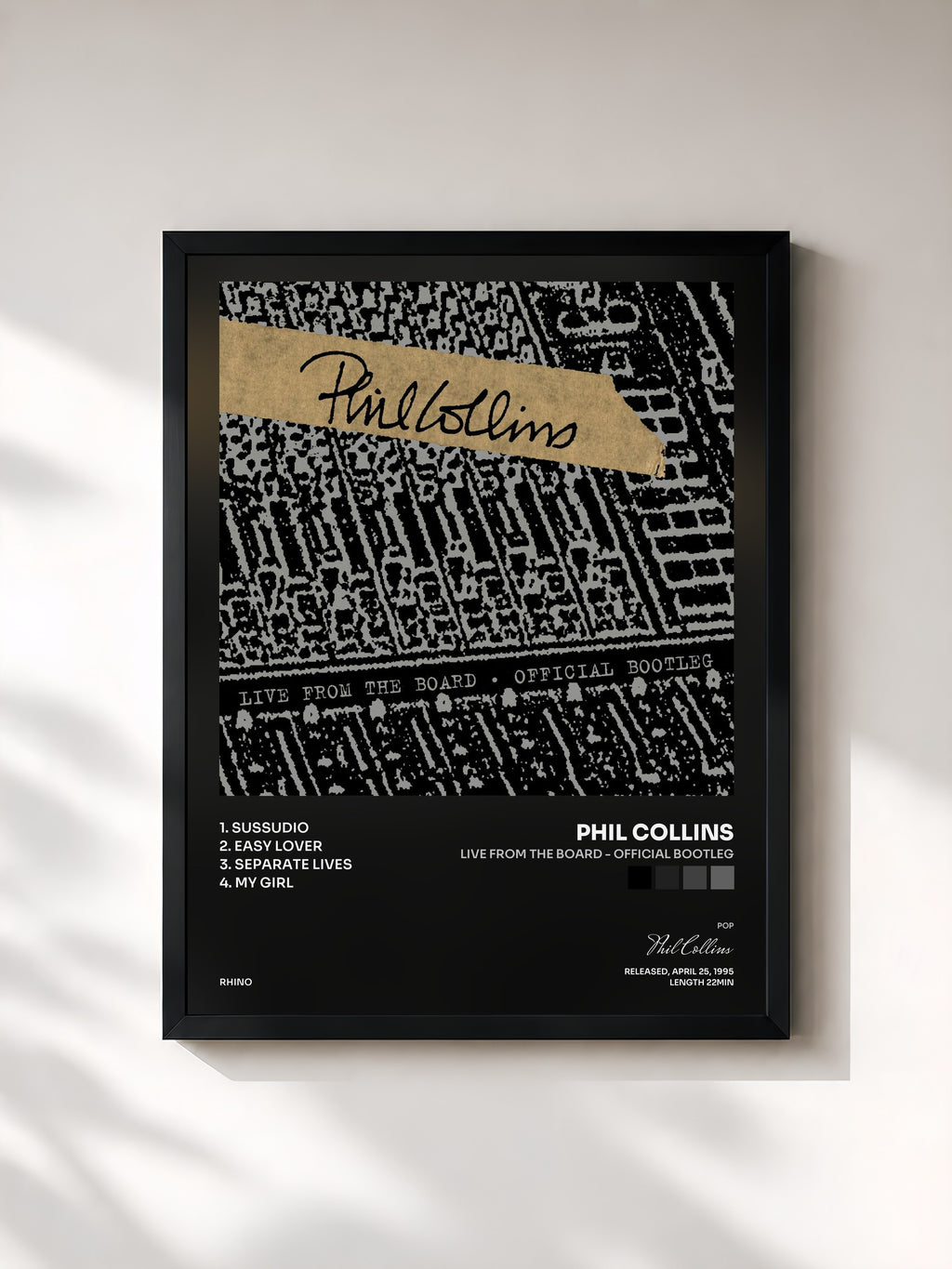 Phil Collins · Live From The Board - Official Bootleg
