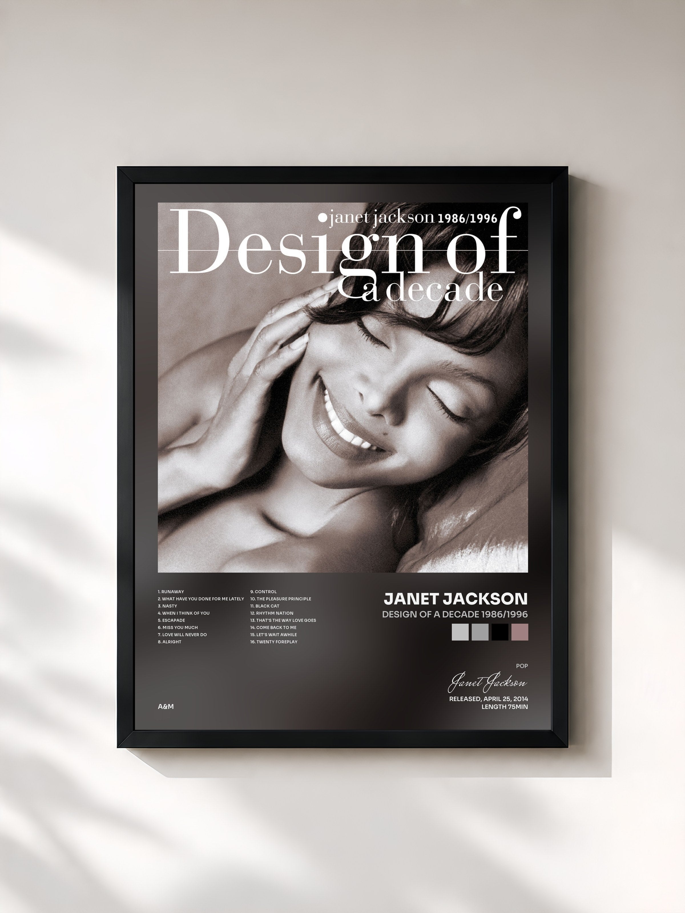 Janet Jackson · Design Of A Decade 1986/1996