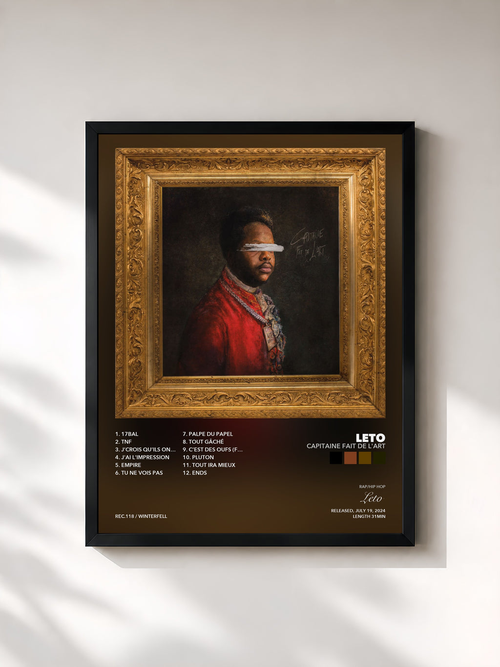 Leto – Capitaine fait de l'art