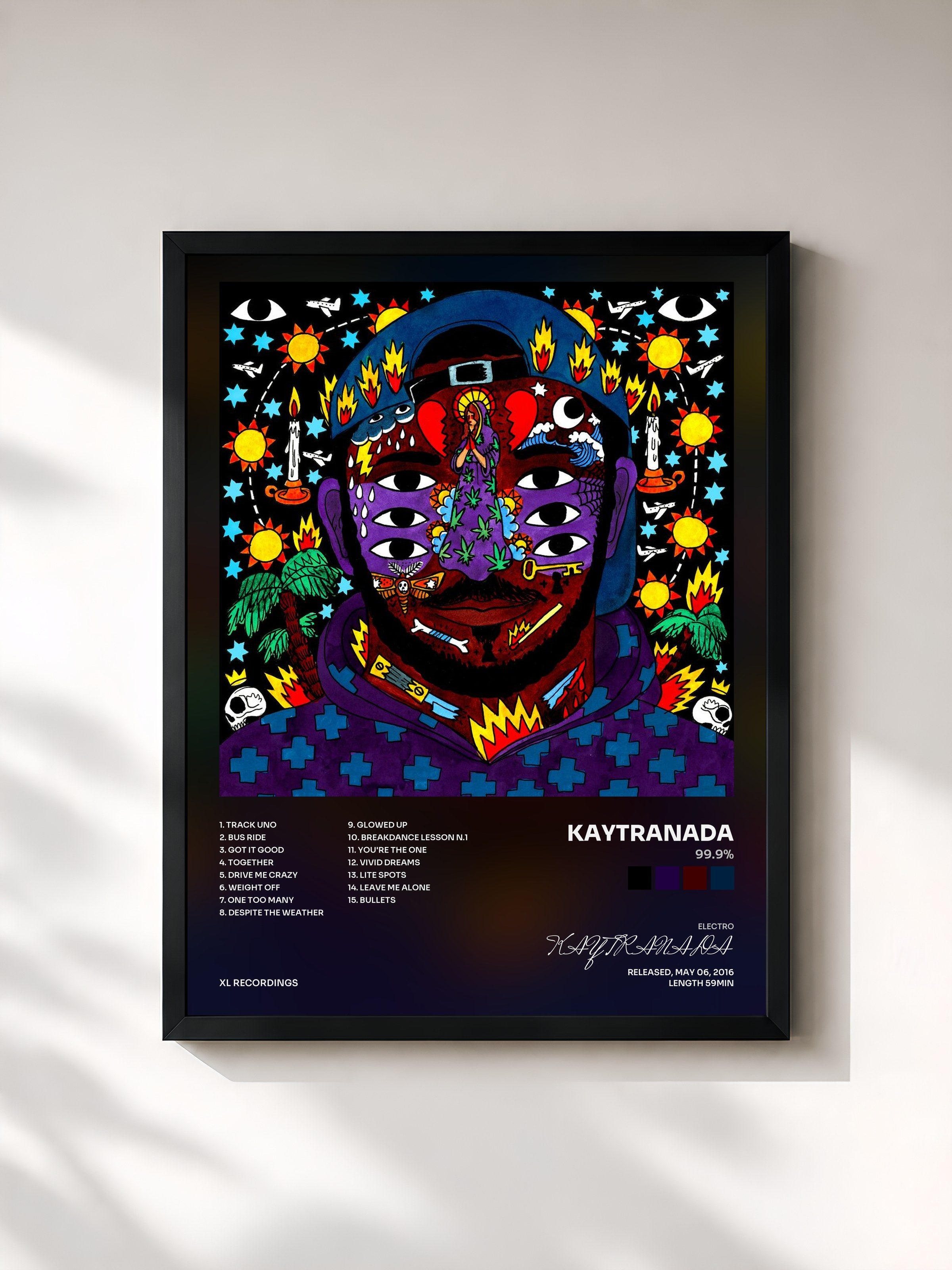 KAYTRANADA · 99.9%