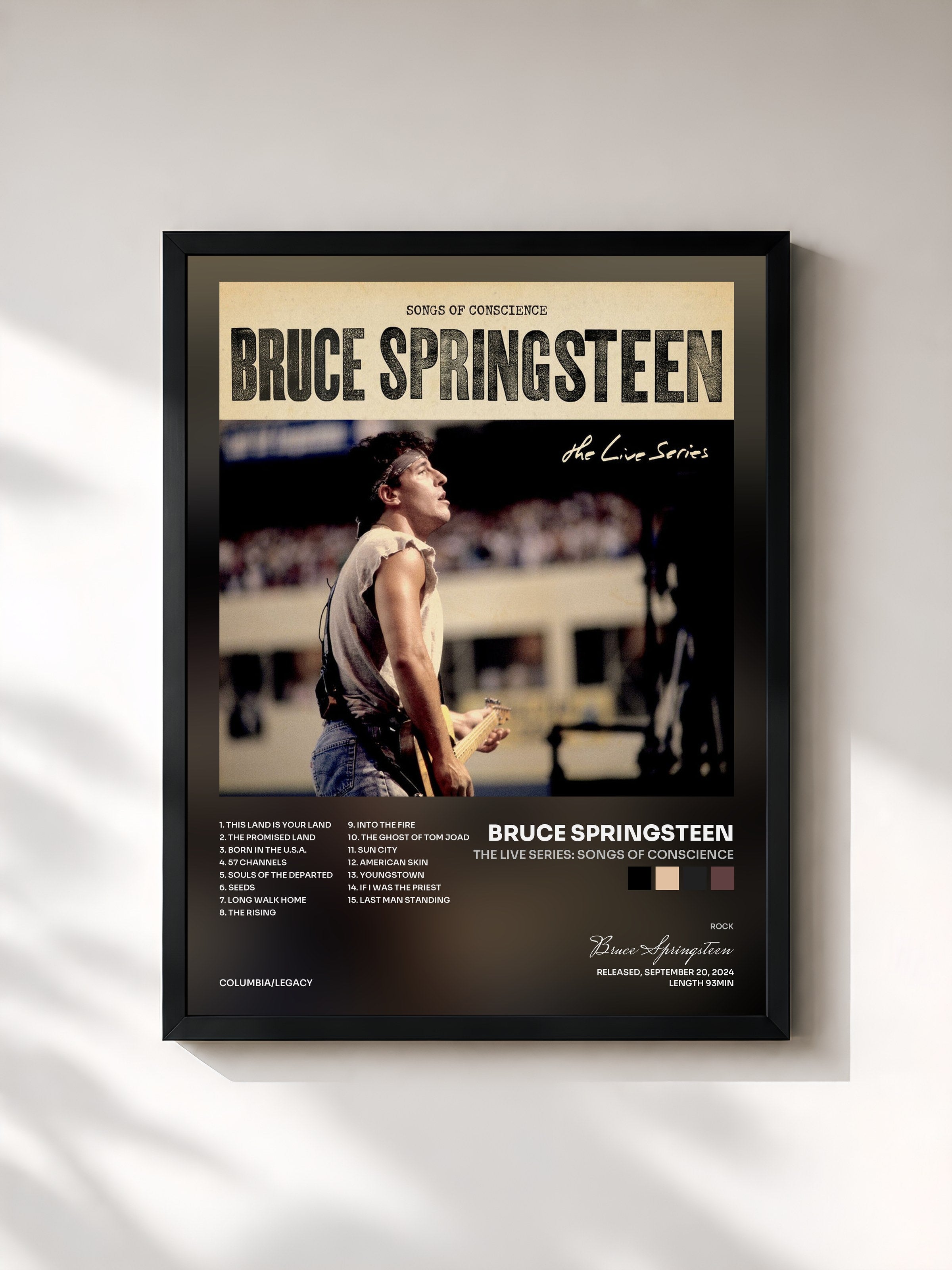 Bruce Springsteen · The Live Series: Songs Of Conscience