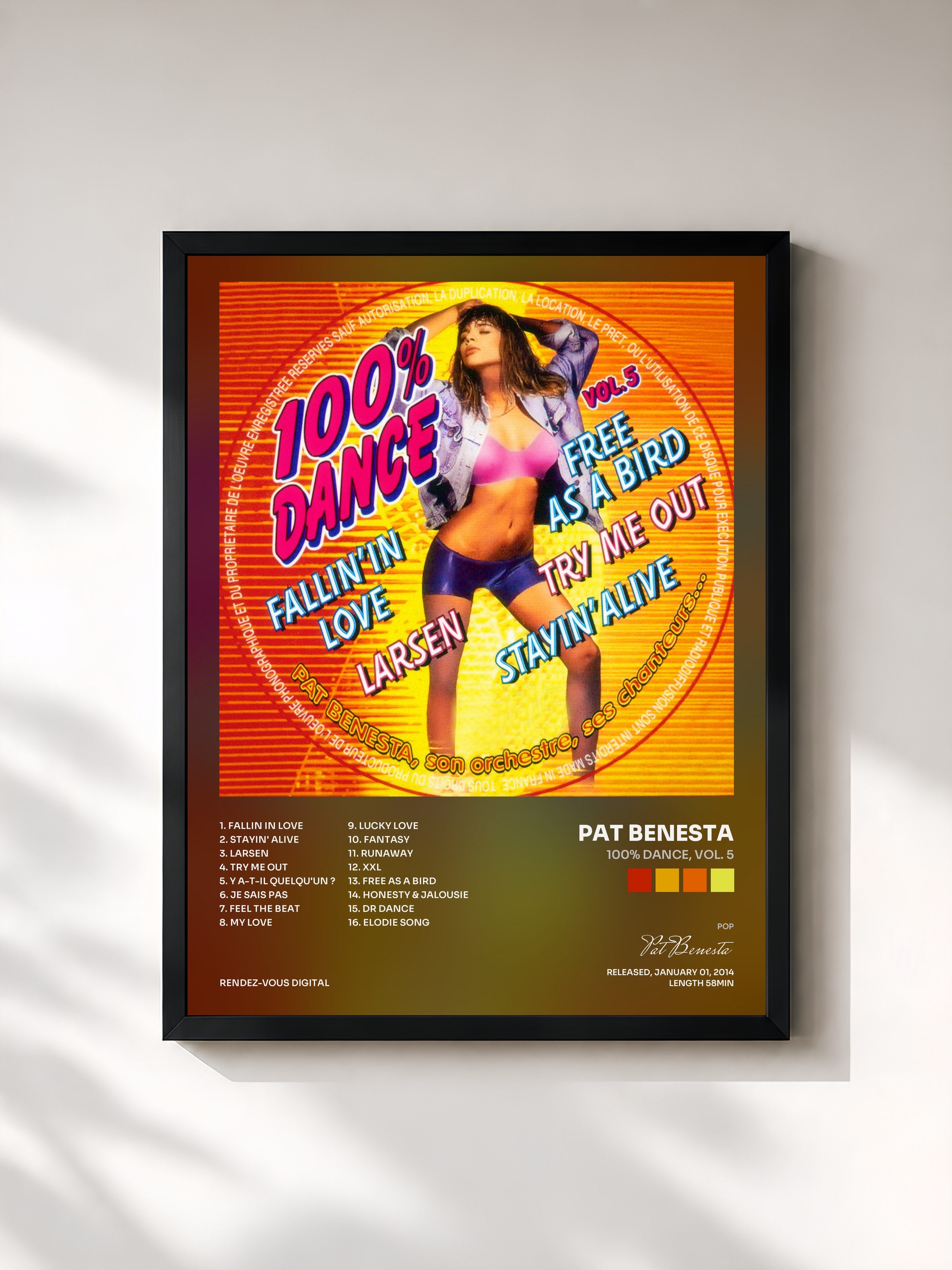 Pat Benesta · 100% Dance, Vol. 5