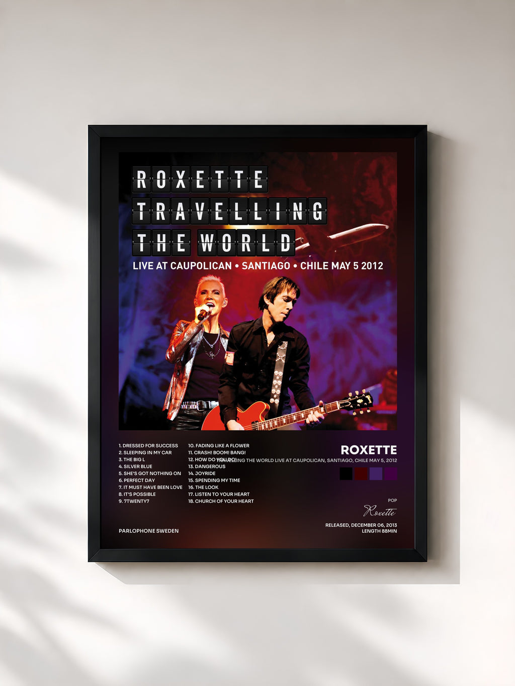 Roxette · Travelling The World Live at Caupolican, Santiago, Chile May 5, 2012