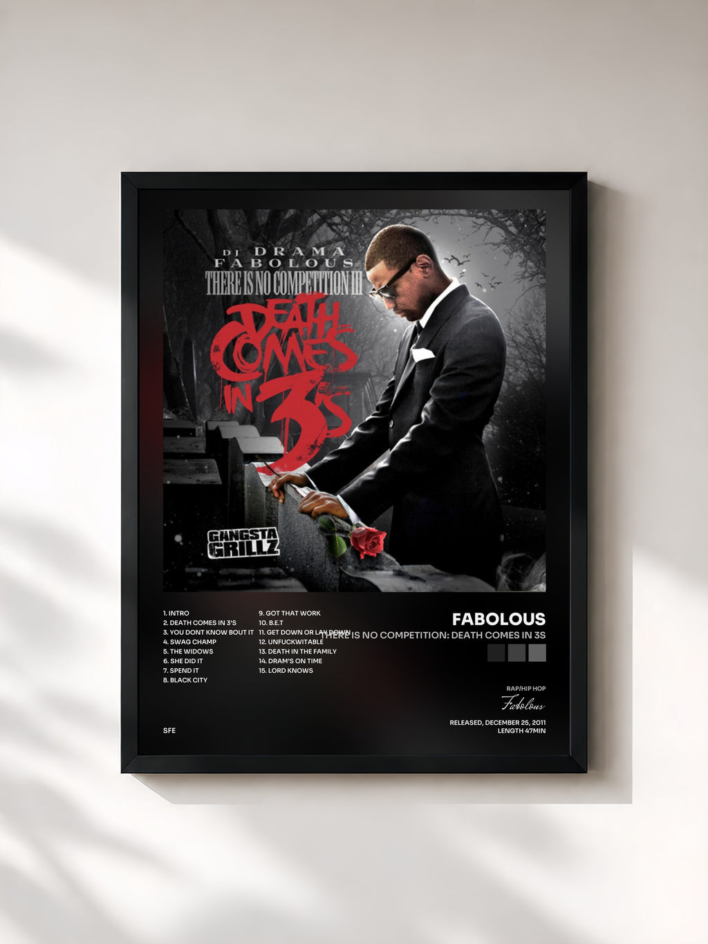Fabolous · There Is No Competition: Death Comes In 3s