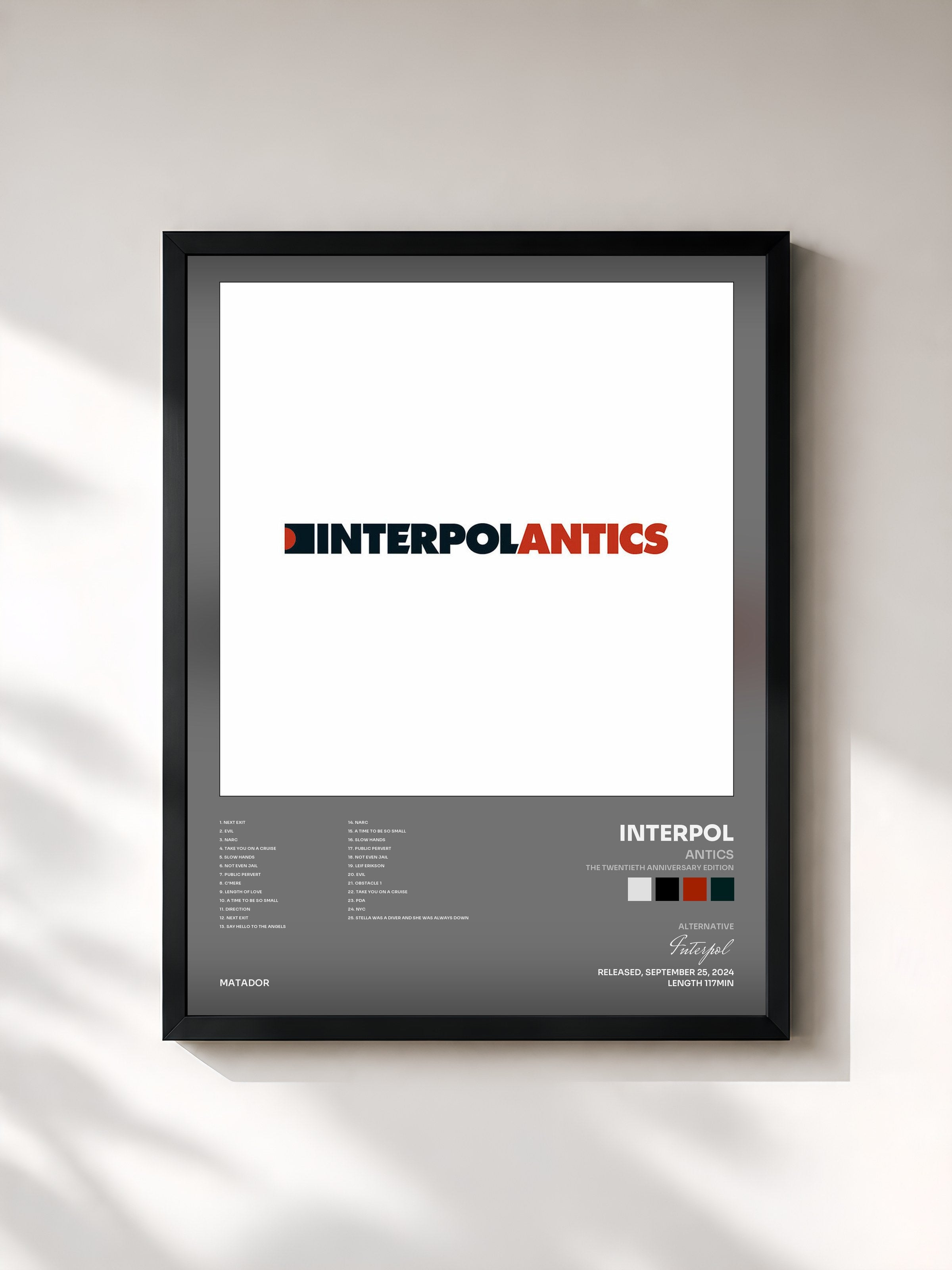 Interpol · Antics (The Twentieth Anniversary Edition)