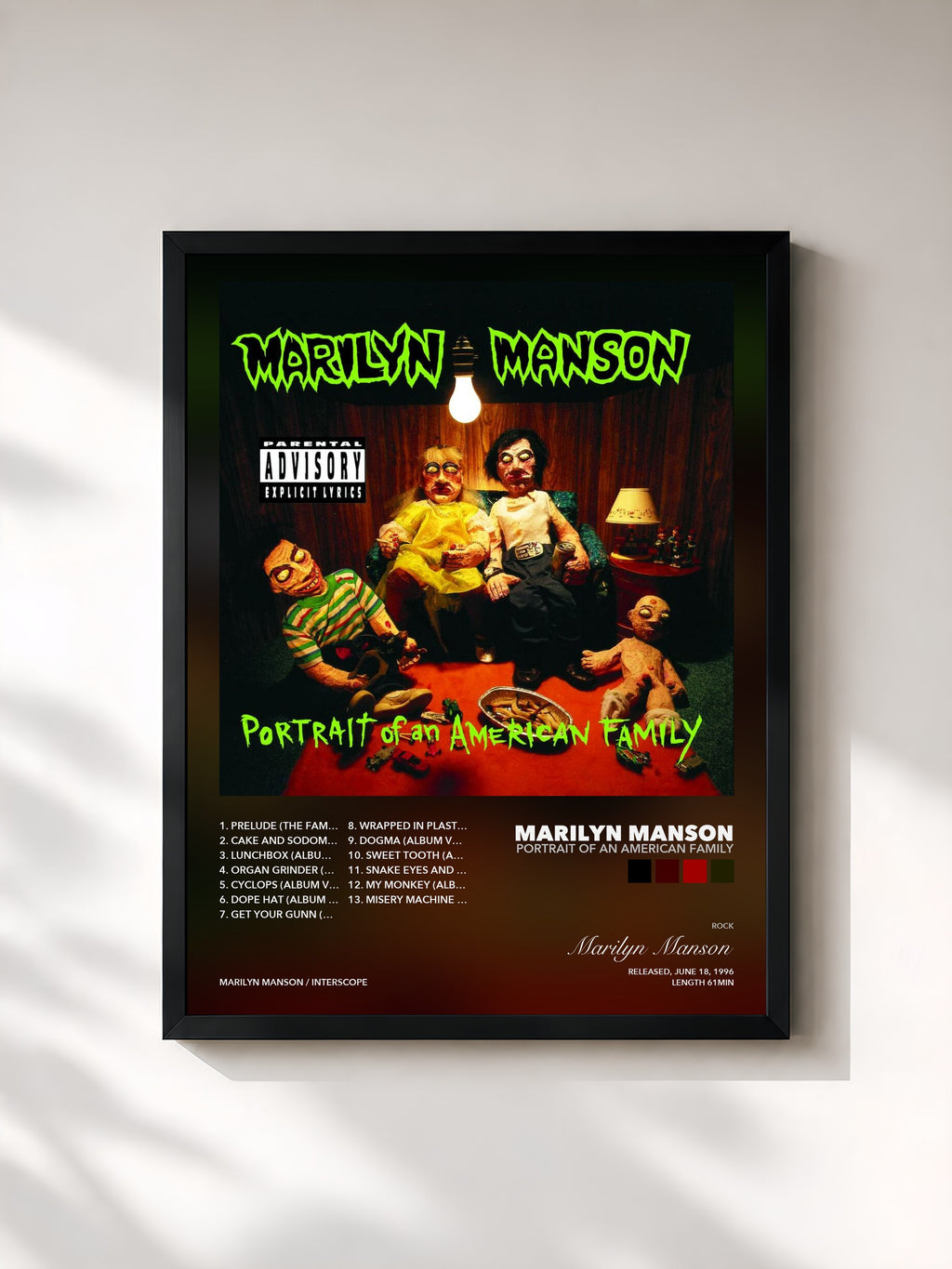 Marilyn Manson · Portrait Of An American Family