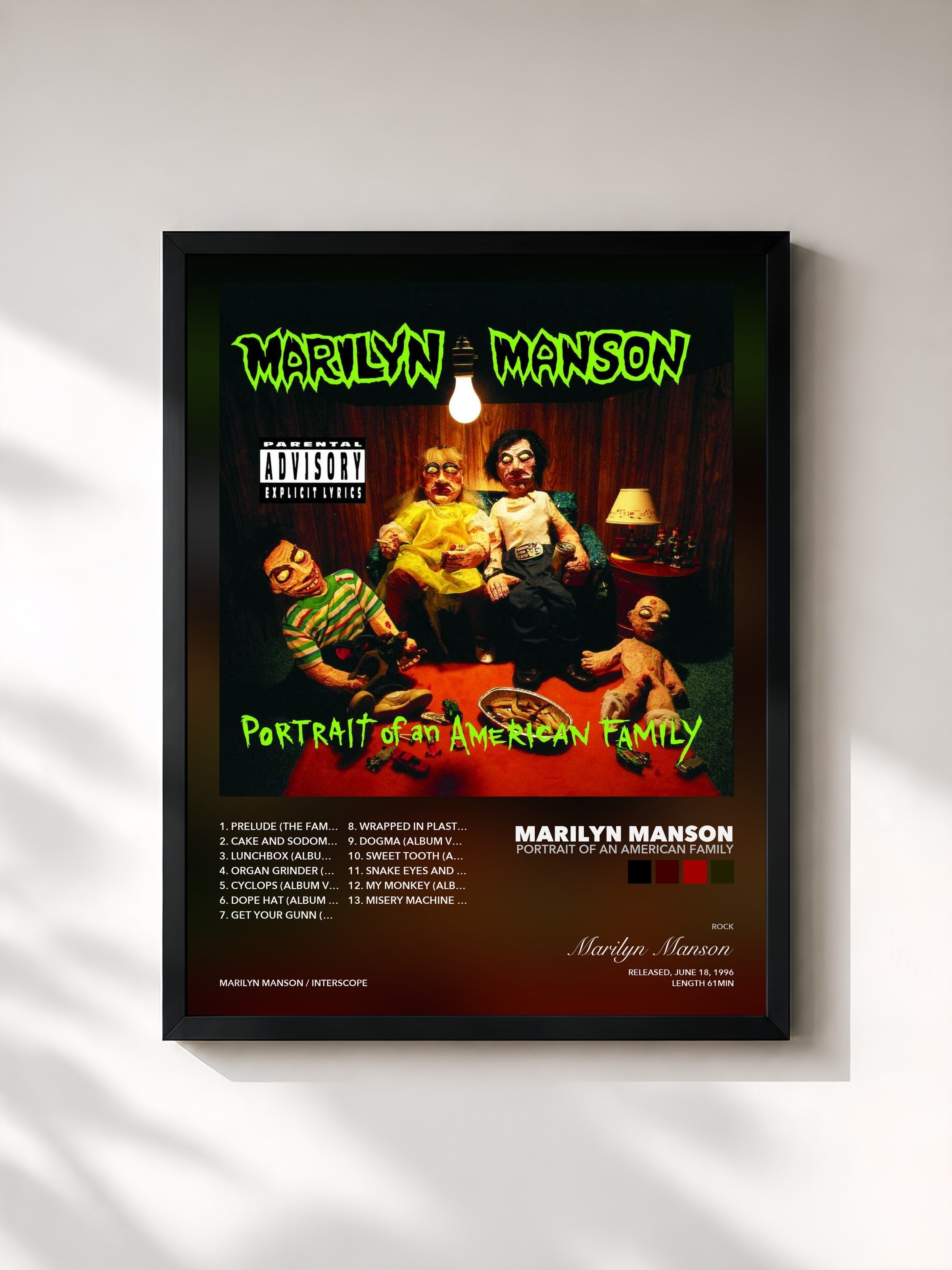 Marilyn Manson · Portrait Of An American Family