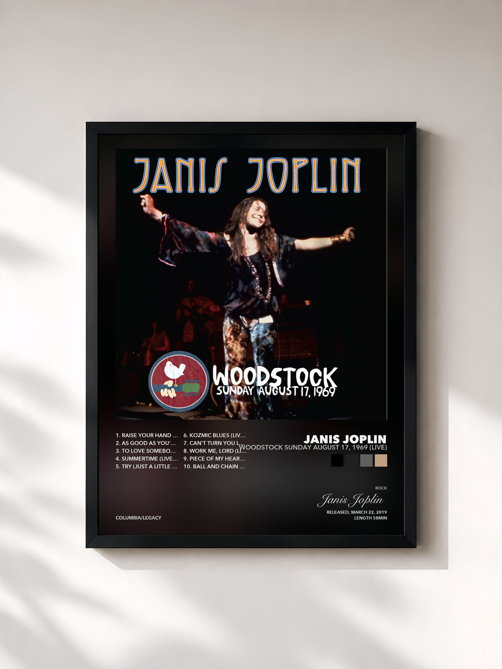 Janis Joplin – Woodstock Sunday August 17, 1969 (Live)