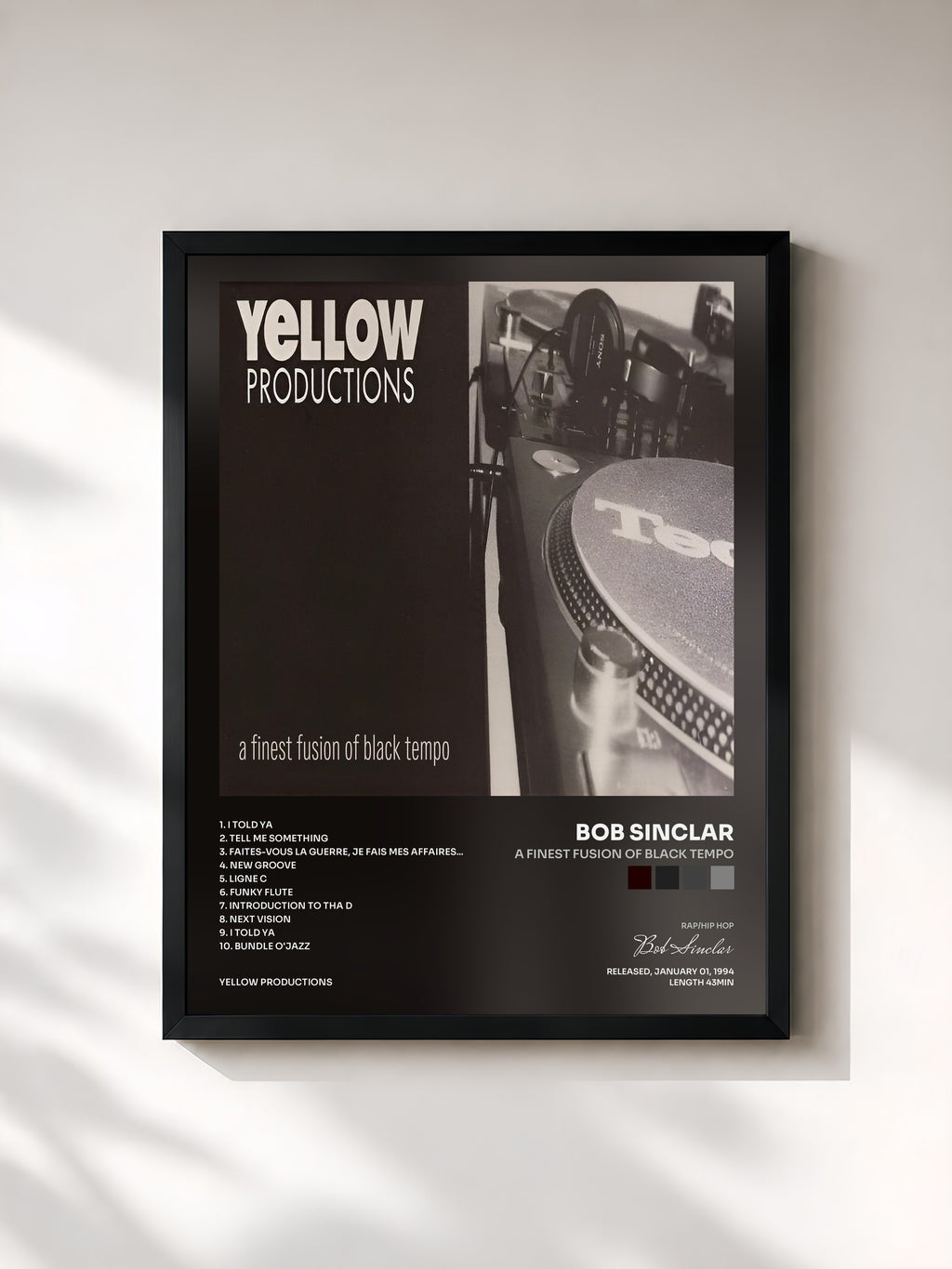 Bob Sinclar · A Finest Fusion of Black Tempo